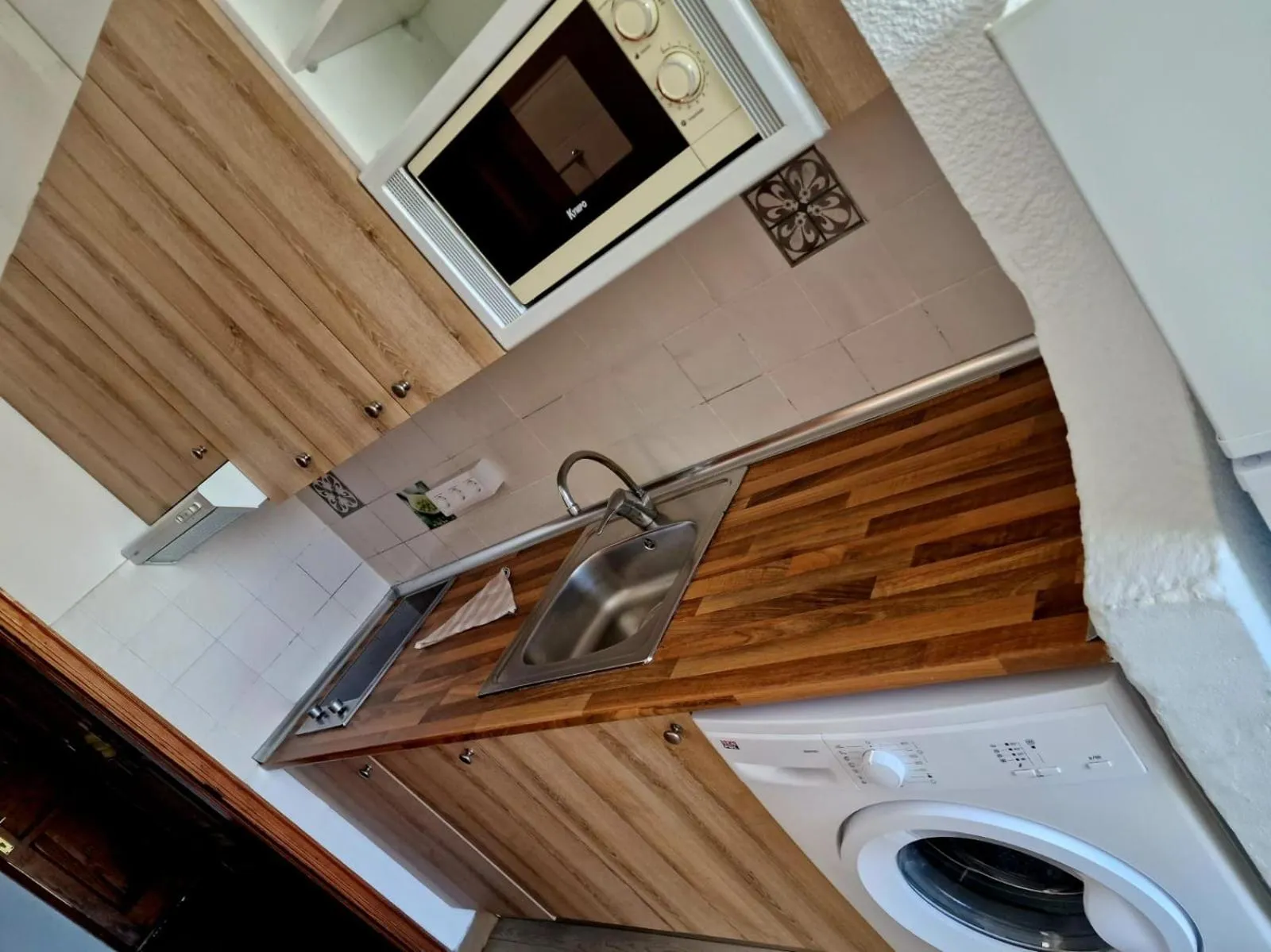 Kitchen or kitchenette in Maspalomas Lago Canary Sunset