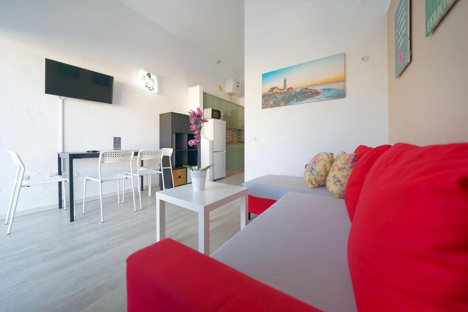 Living room in Maspalomas Lago Canary Sunset