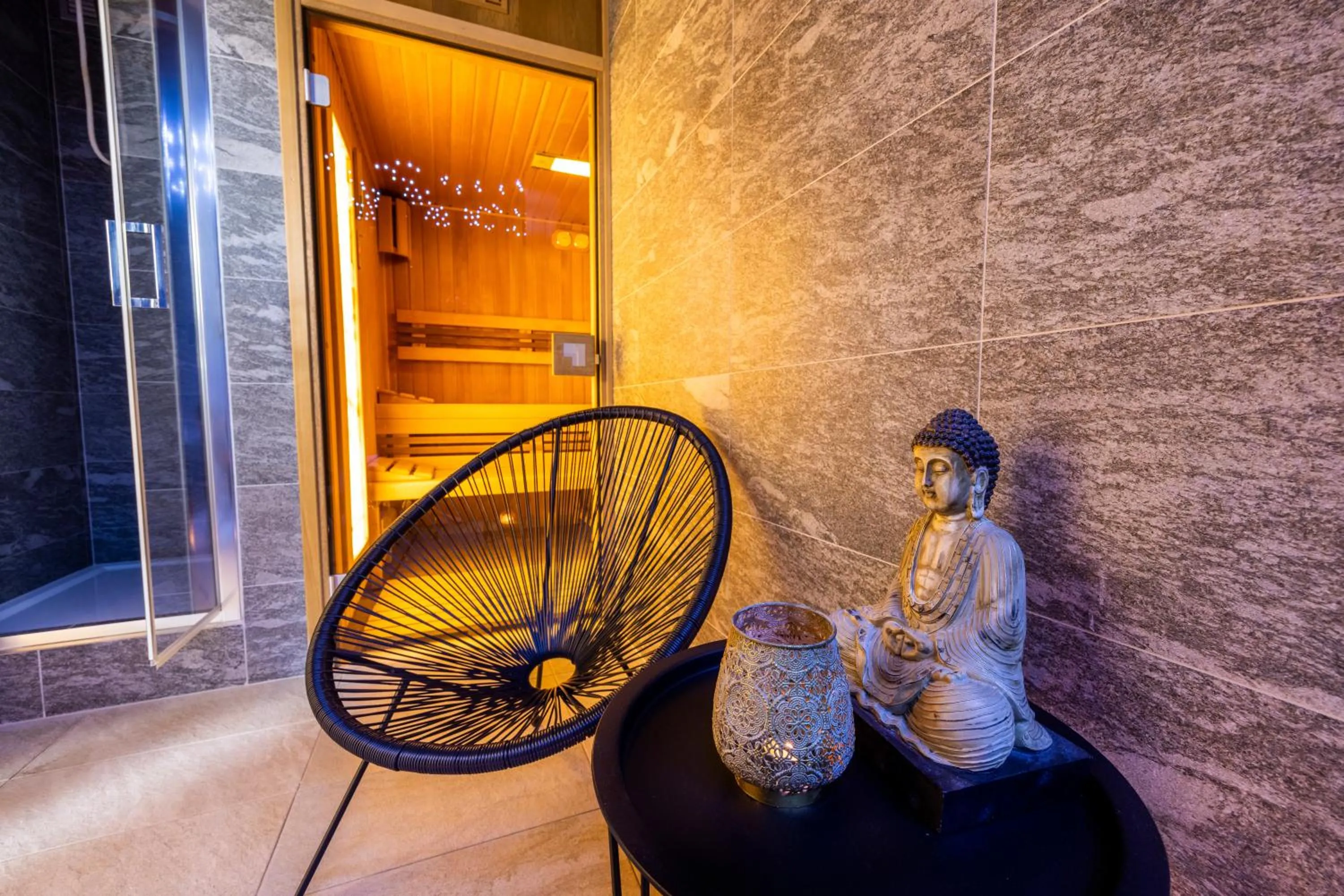 Sauna in Mamma´s Boutique Hotel