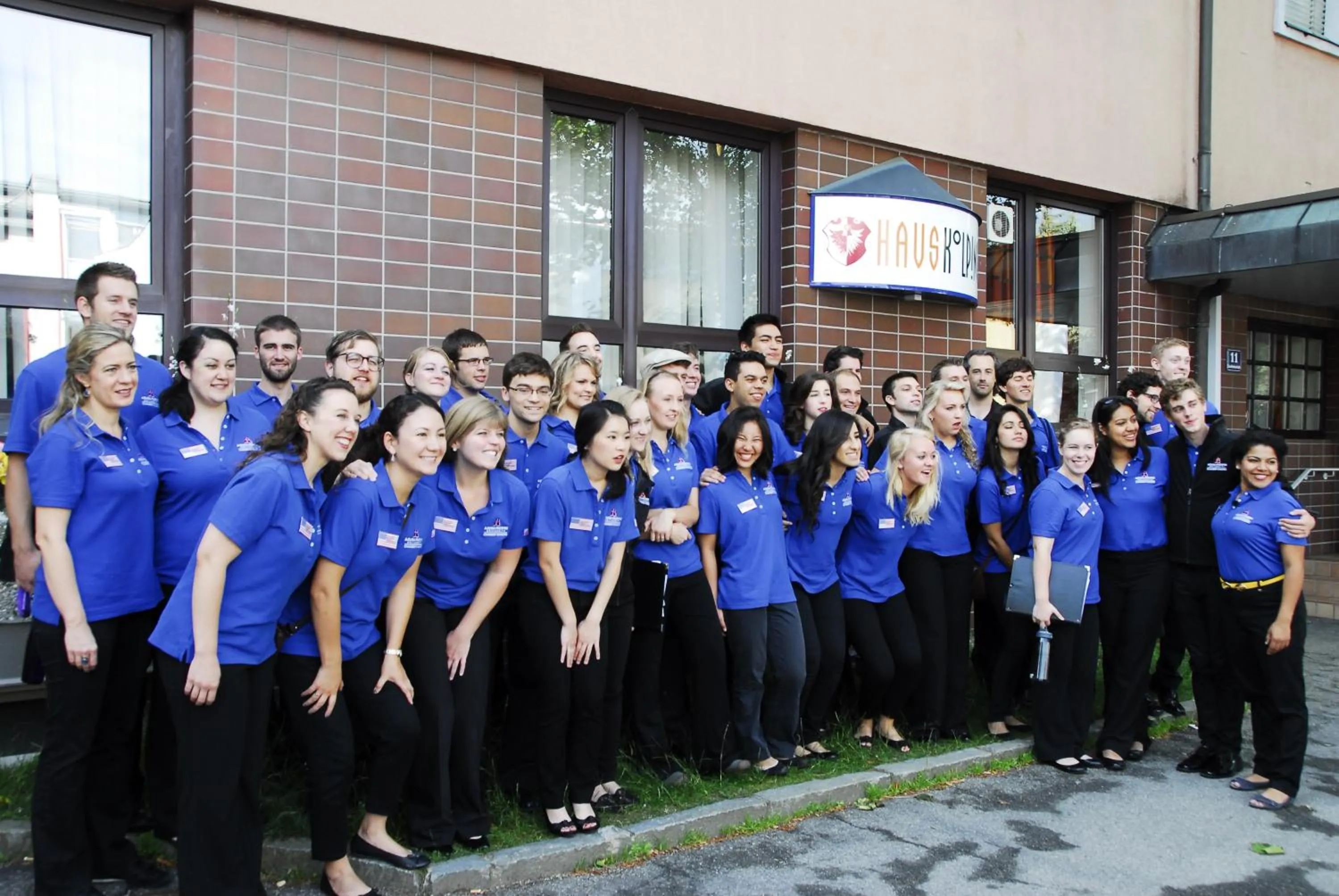 group of guests in Kolpinghaus Spittal