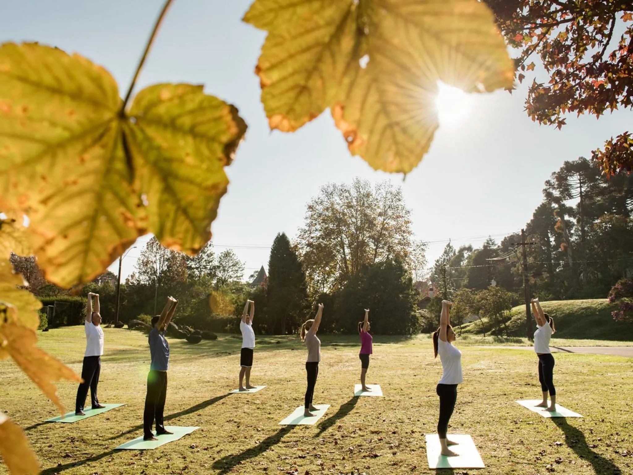Natural landscape in Kurotel Centro Contemporâneo de Saúde e Bem Estar
