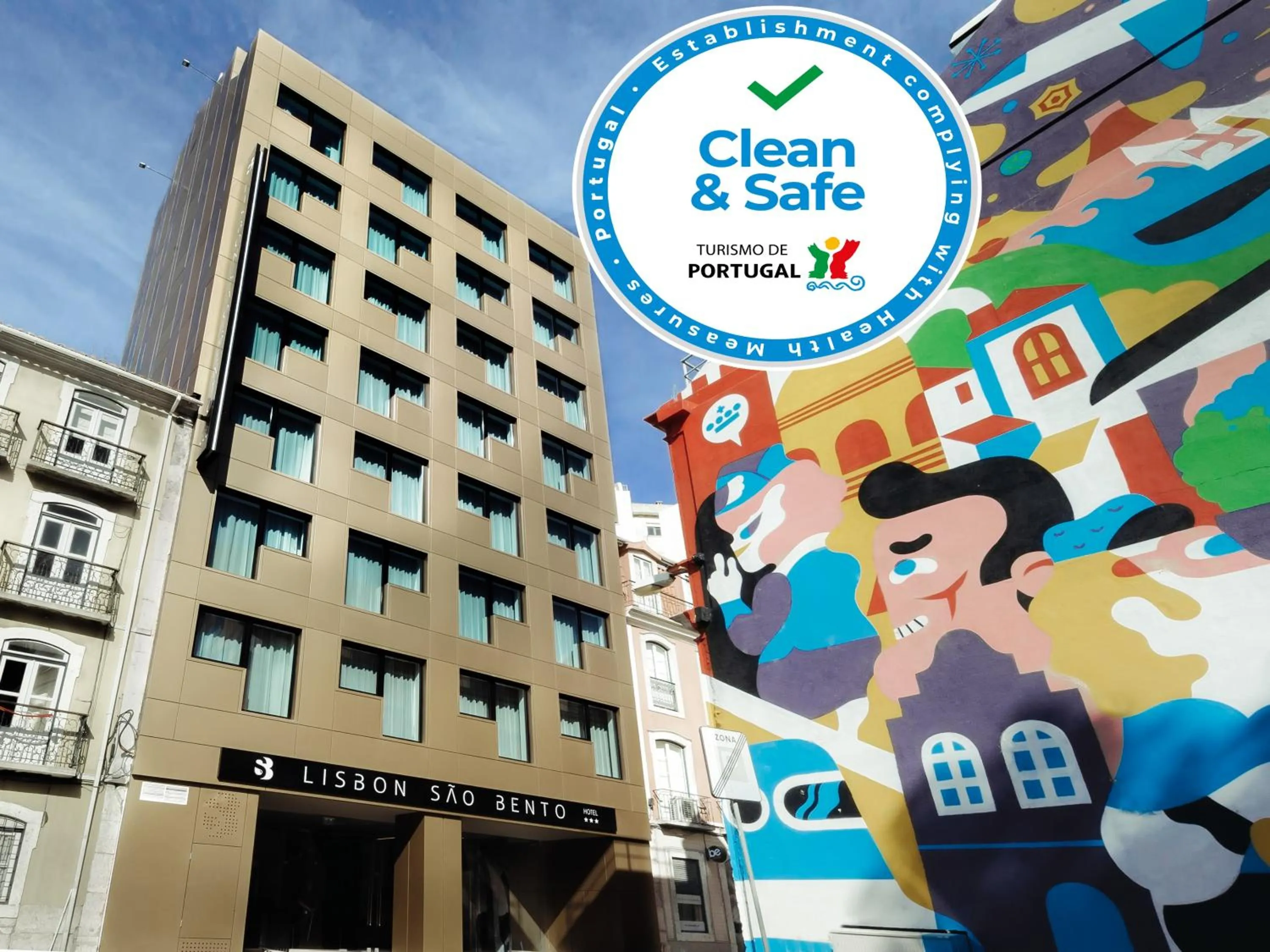 Facade/entrance in Lisbon Sao Bento Hotel