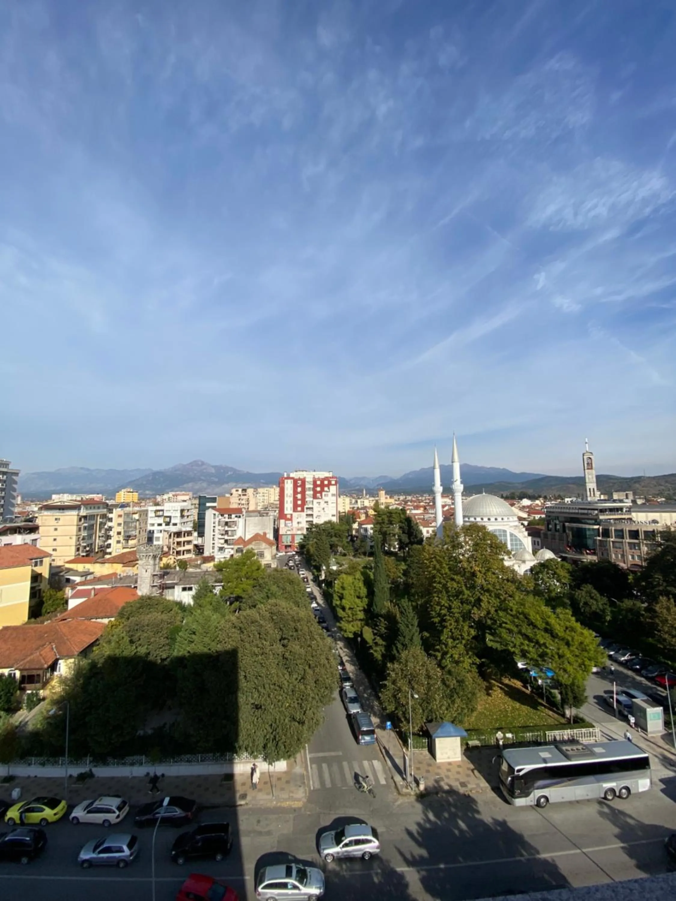 City view in Rozafa Hotel