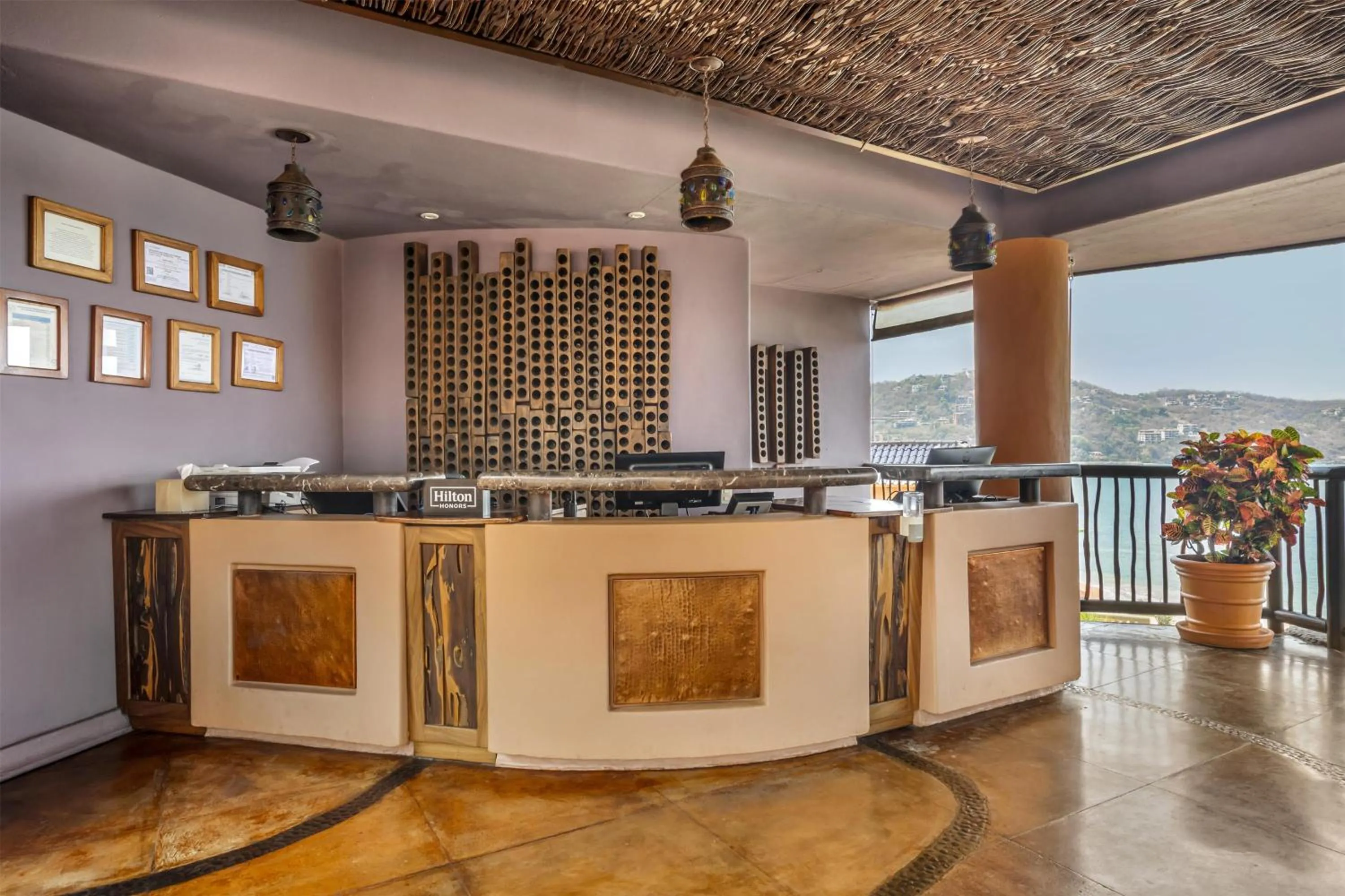 Lobby or reception in Hilton Grand Vacations Club Zihuatanejo