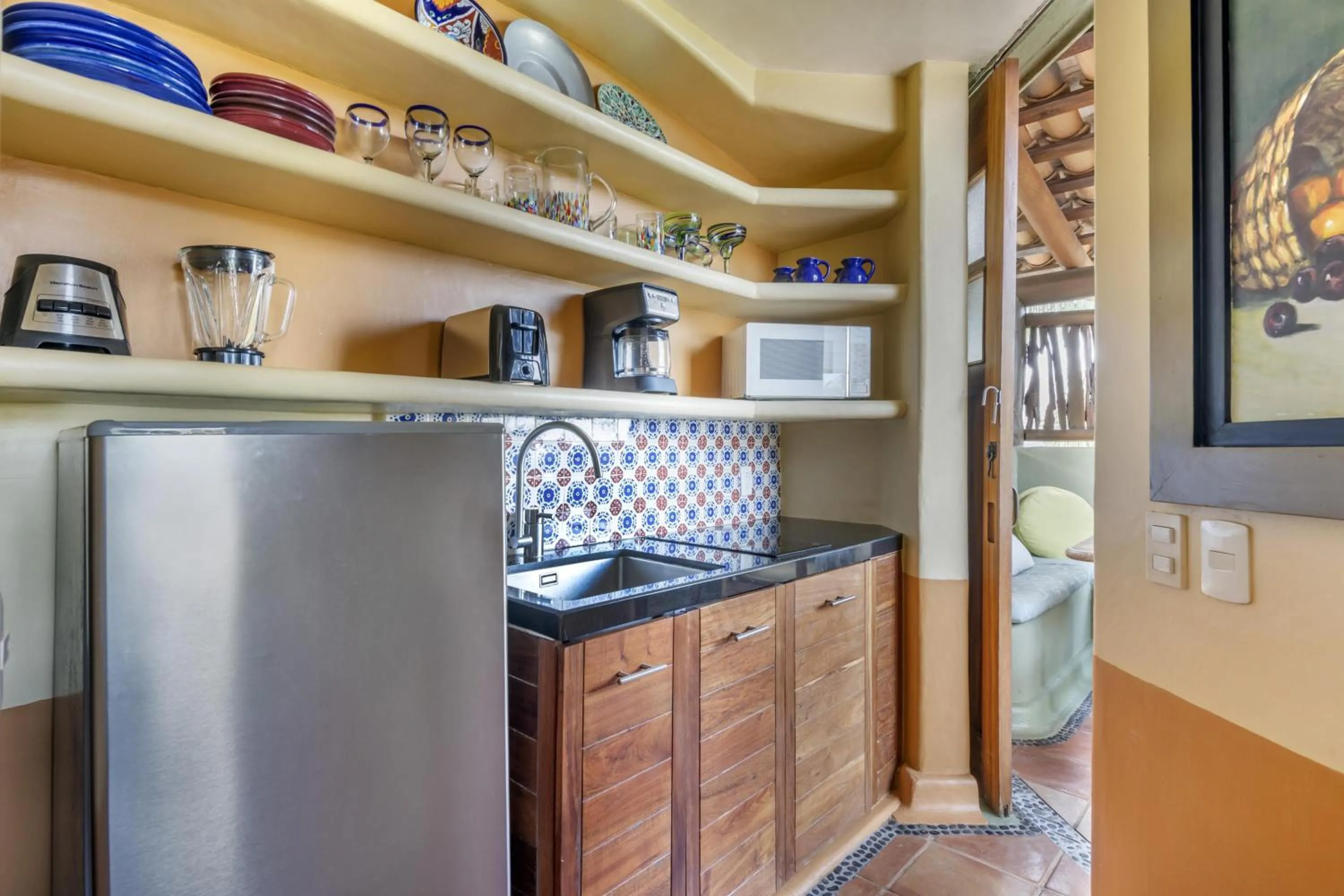 Kitchen or kitchenette in Hilton Grand Vacations Club Zihuatanejo