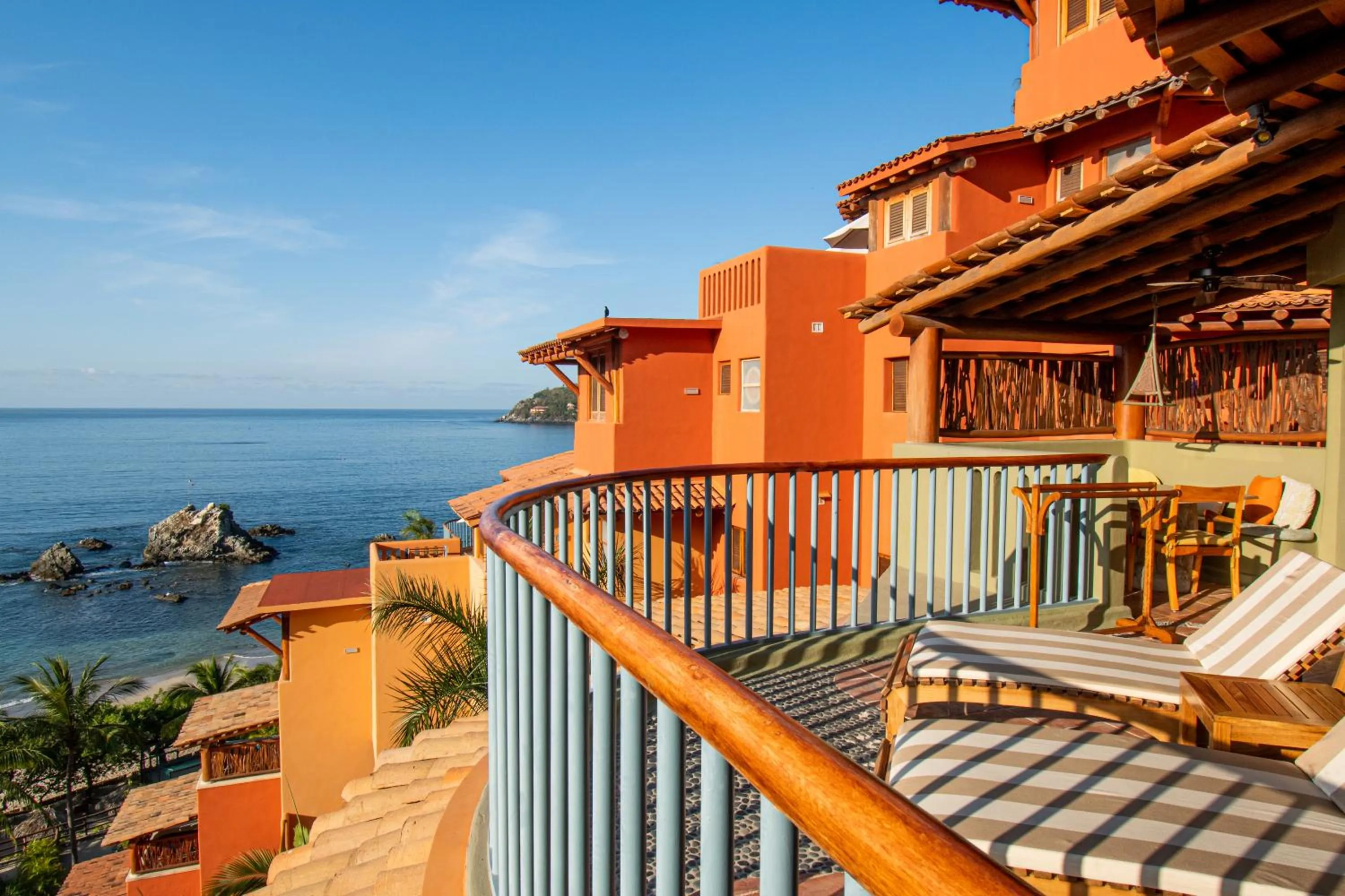 Balcony/Terrace in Hilton Grand Vacations Club Zihuatanejo