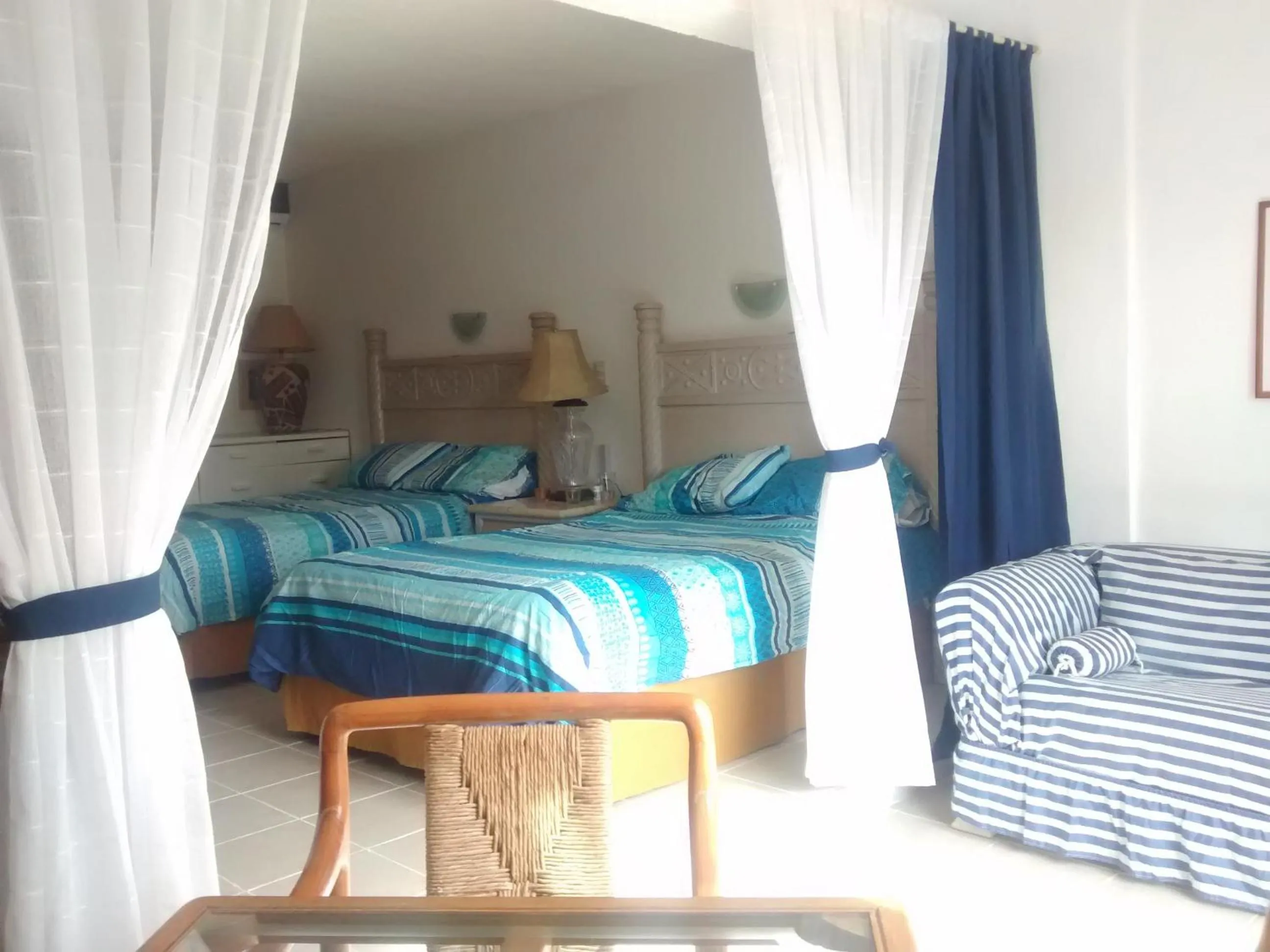 Bed in Suites Brisas Cancun