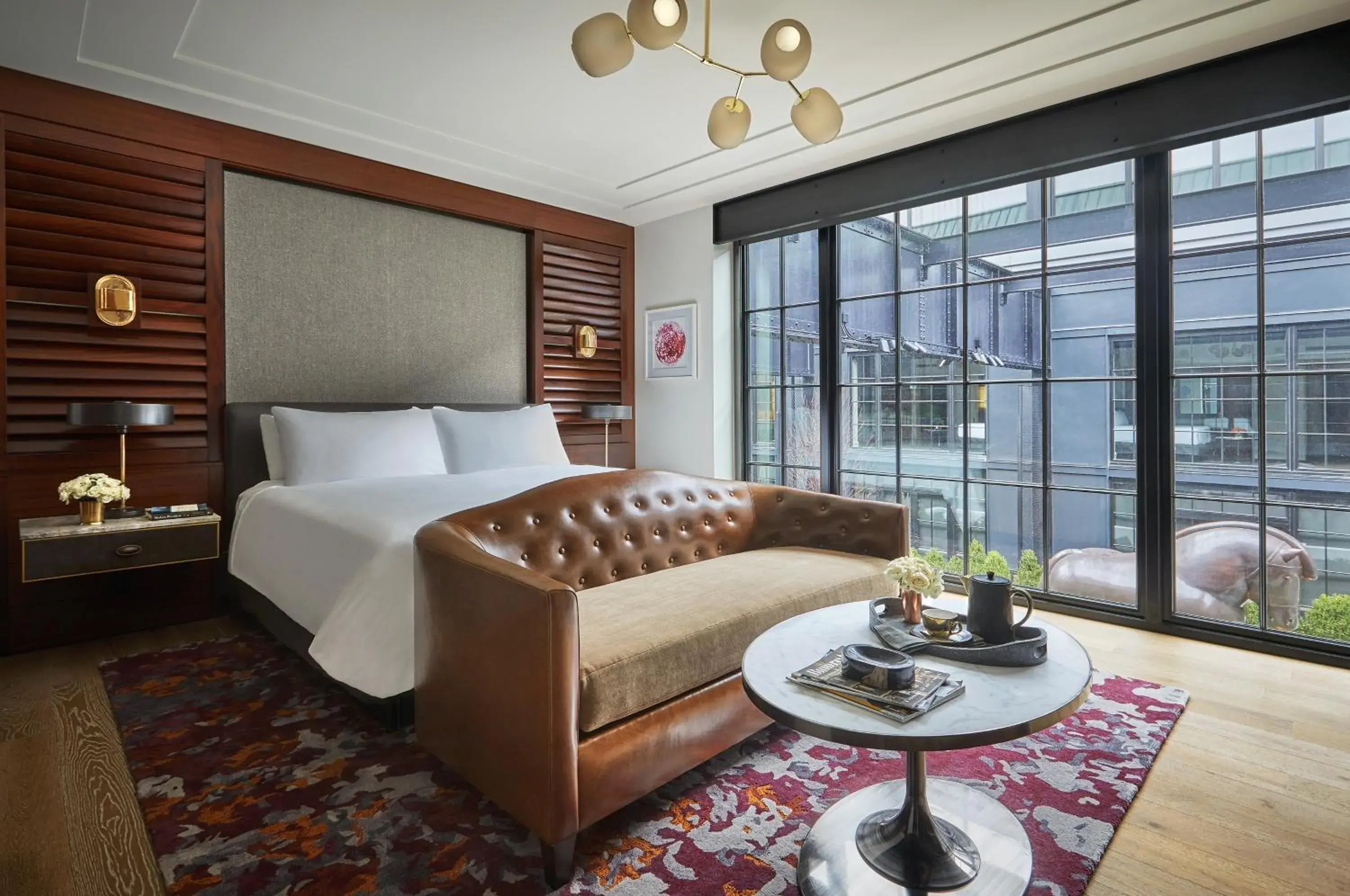 Deluxe Courtyard King in Pendry Baltimore Deluxe Courtyard King in Pendry Baltimore