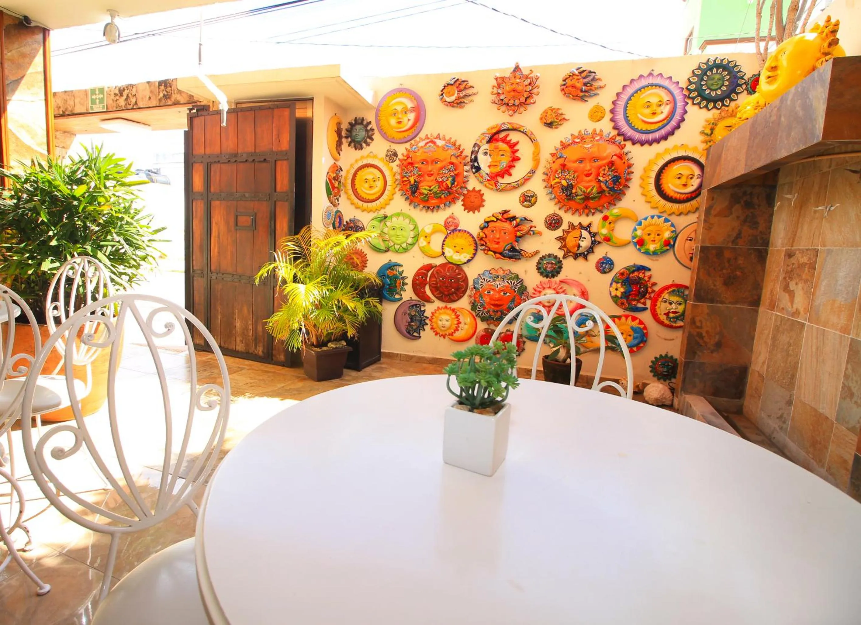 Patio in Papagayo Hotel Boutique