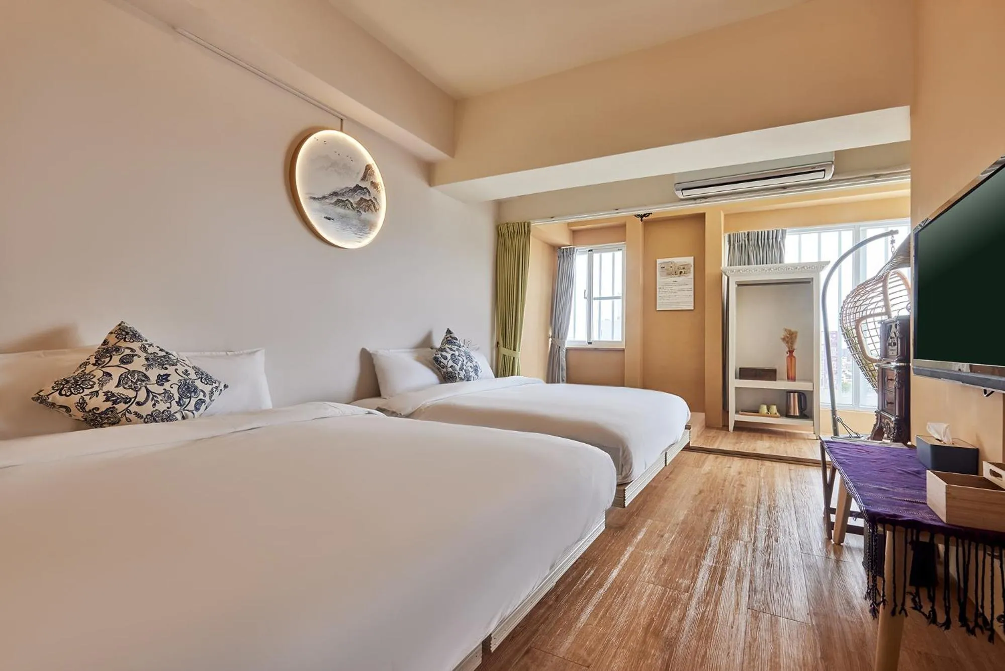 Bed in 安蘭居旅店 An Lan Jie Hotel