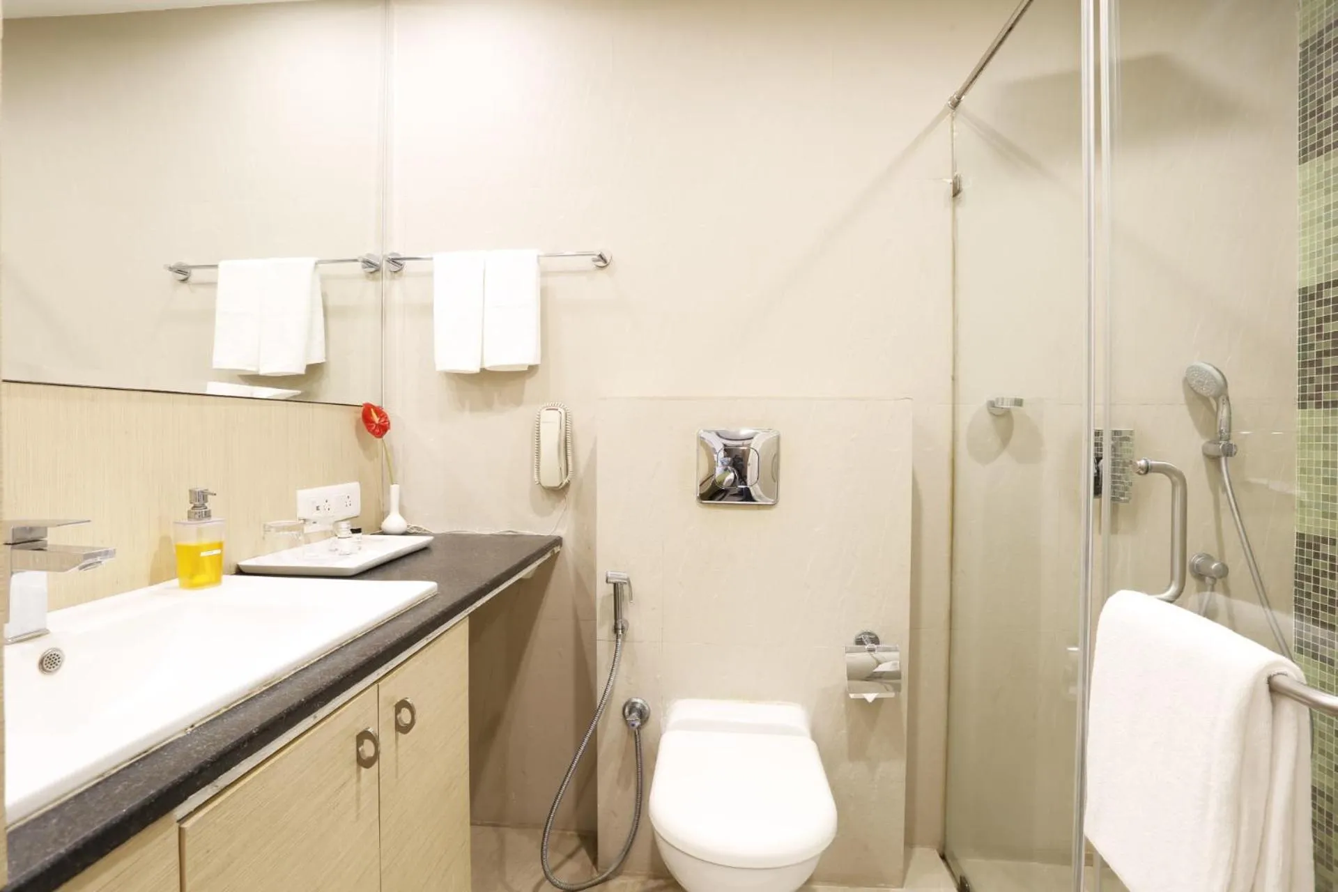 Bathroom in Sarovar Portico Outer Ring Road