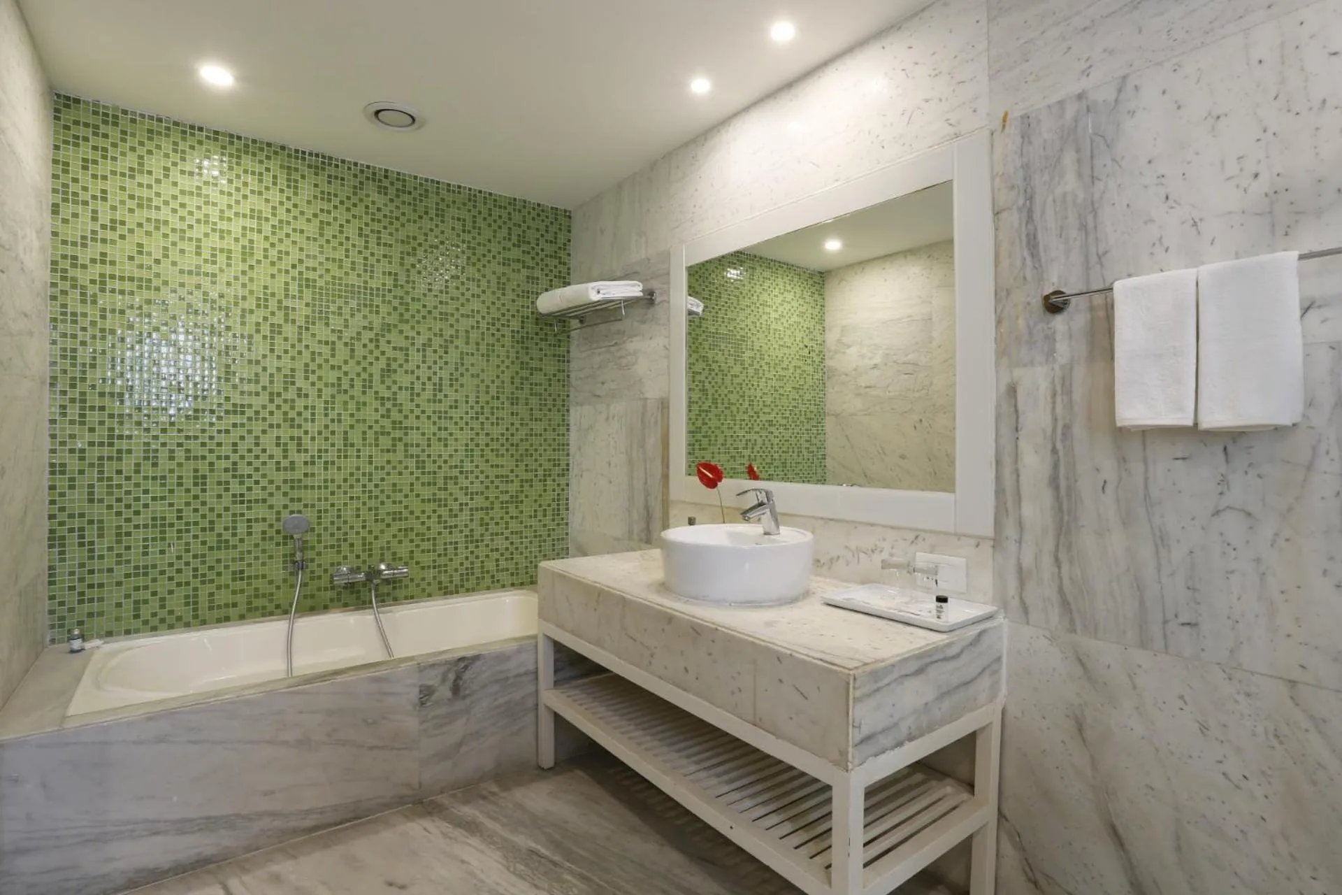 Bathroom in Sarovar Portico Outer Ring Road