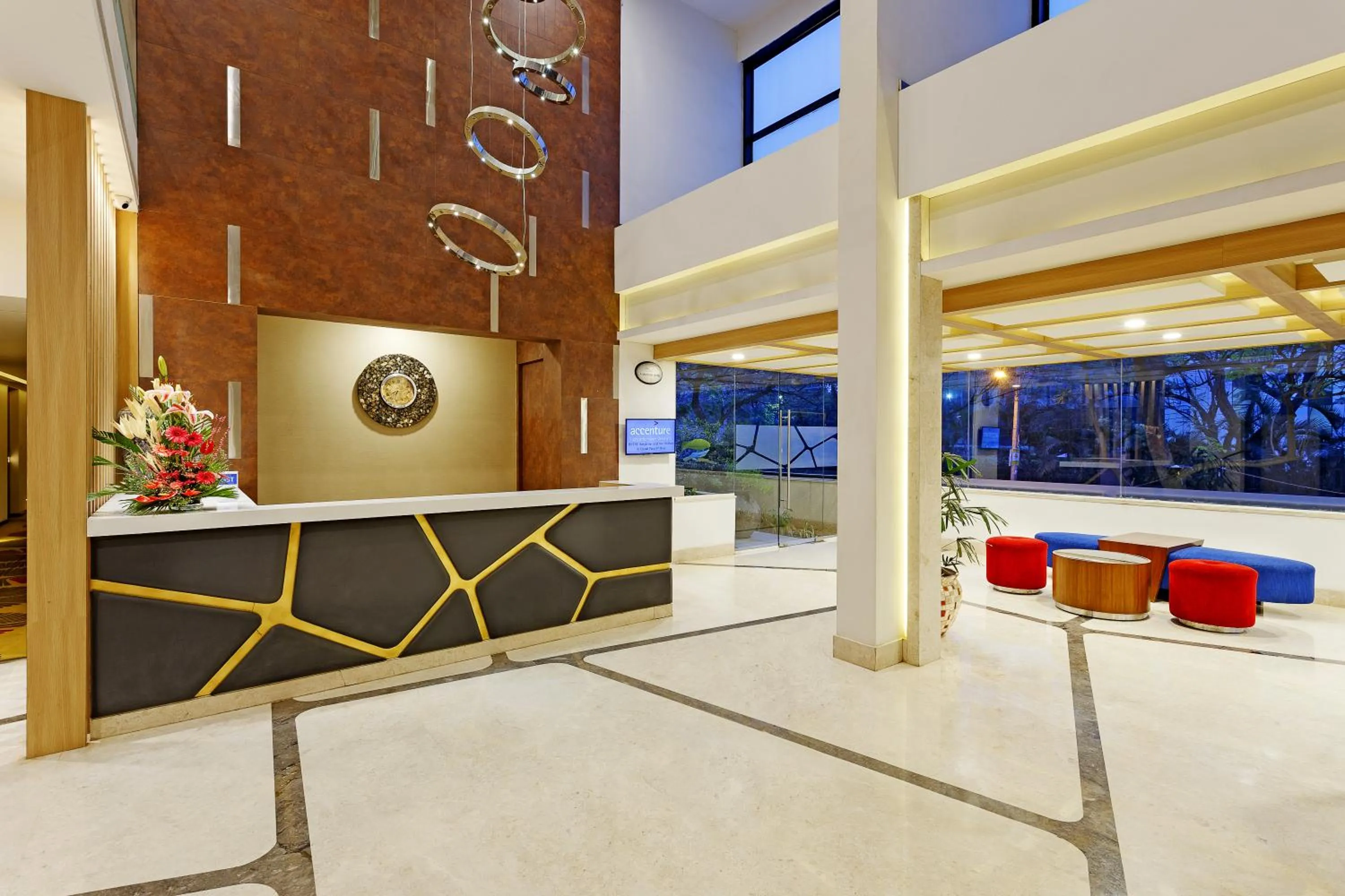 Lobby or reception in Sarovar Portico Outer Ring Road