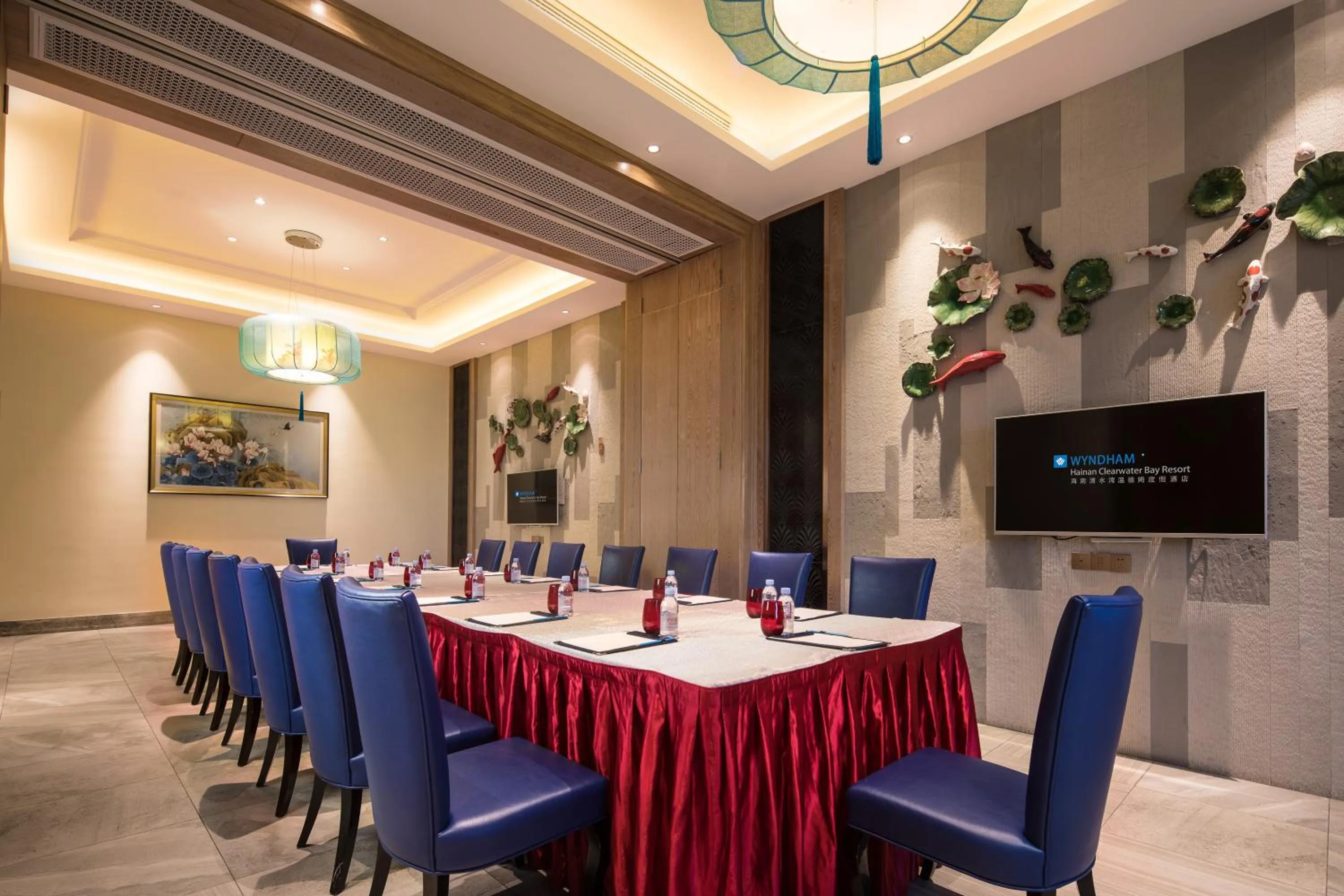 Business facilities in Wyndham Hainan Clearwater Bay Resort