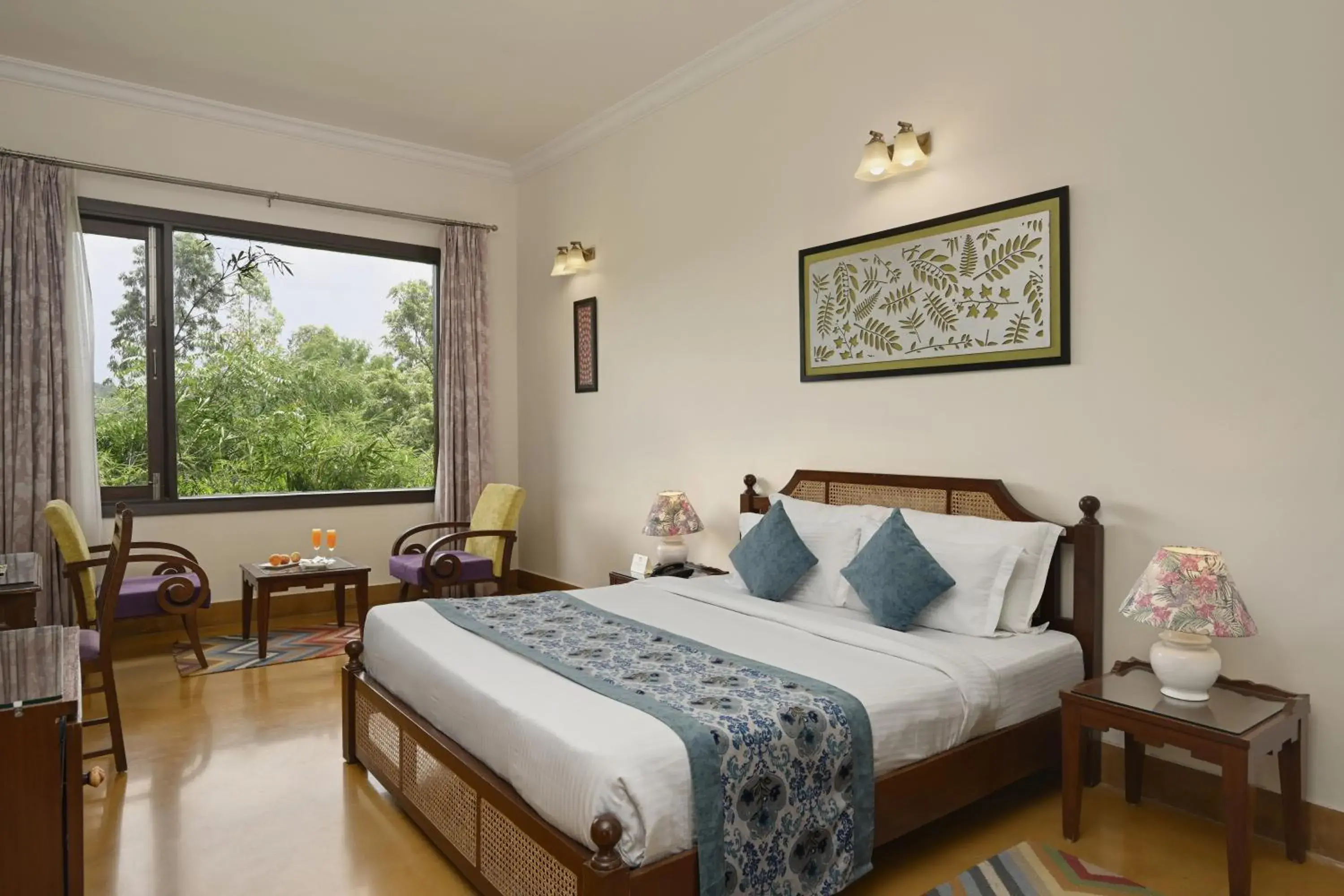 Premium room with common terrace in Anandam - A Luxury Resort in Udaipur Premium room with common terrace in Anandam - A Luxury Resort in Udaipur
