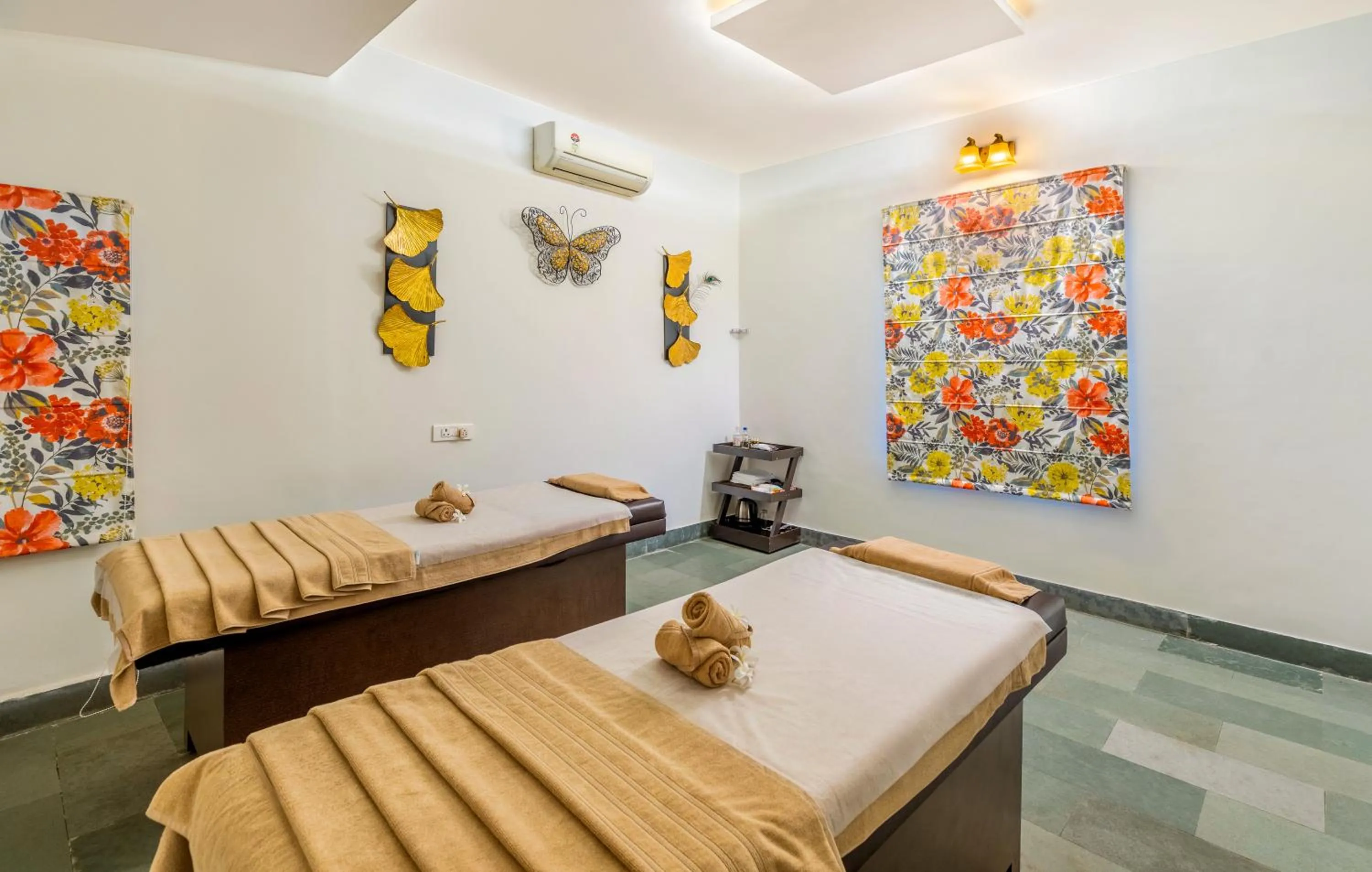 Spa and wellness centre/facilities, Bed in Anandam - Jacuzzi & Private Pool Villas in Udaipur