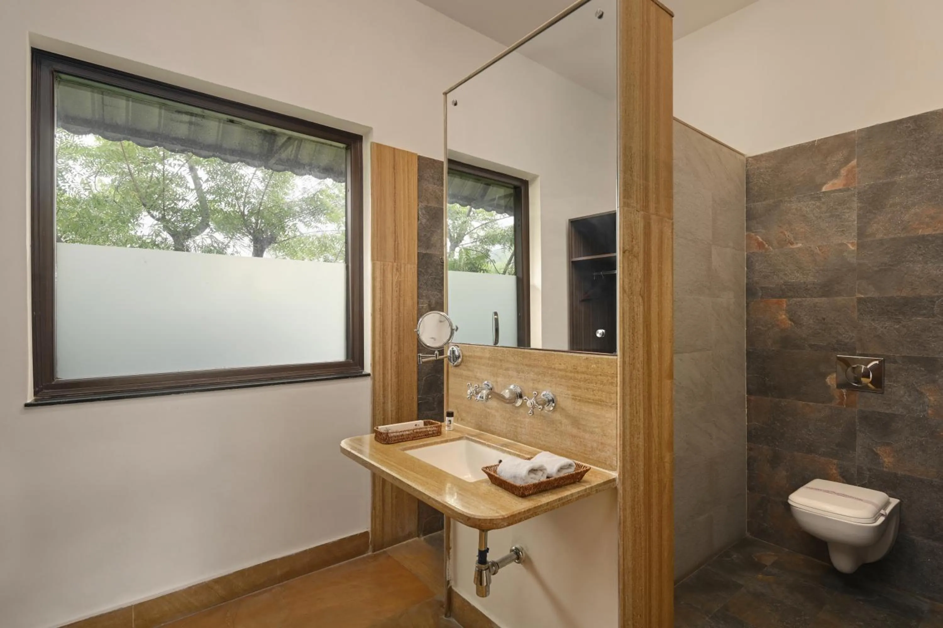 Bathroom in Anandam - Jacuzzi & Private Pool Villas in Udaipur