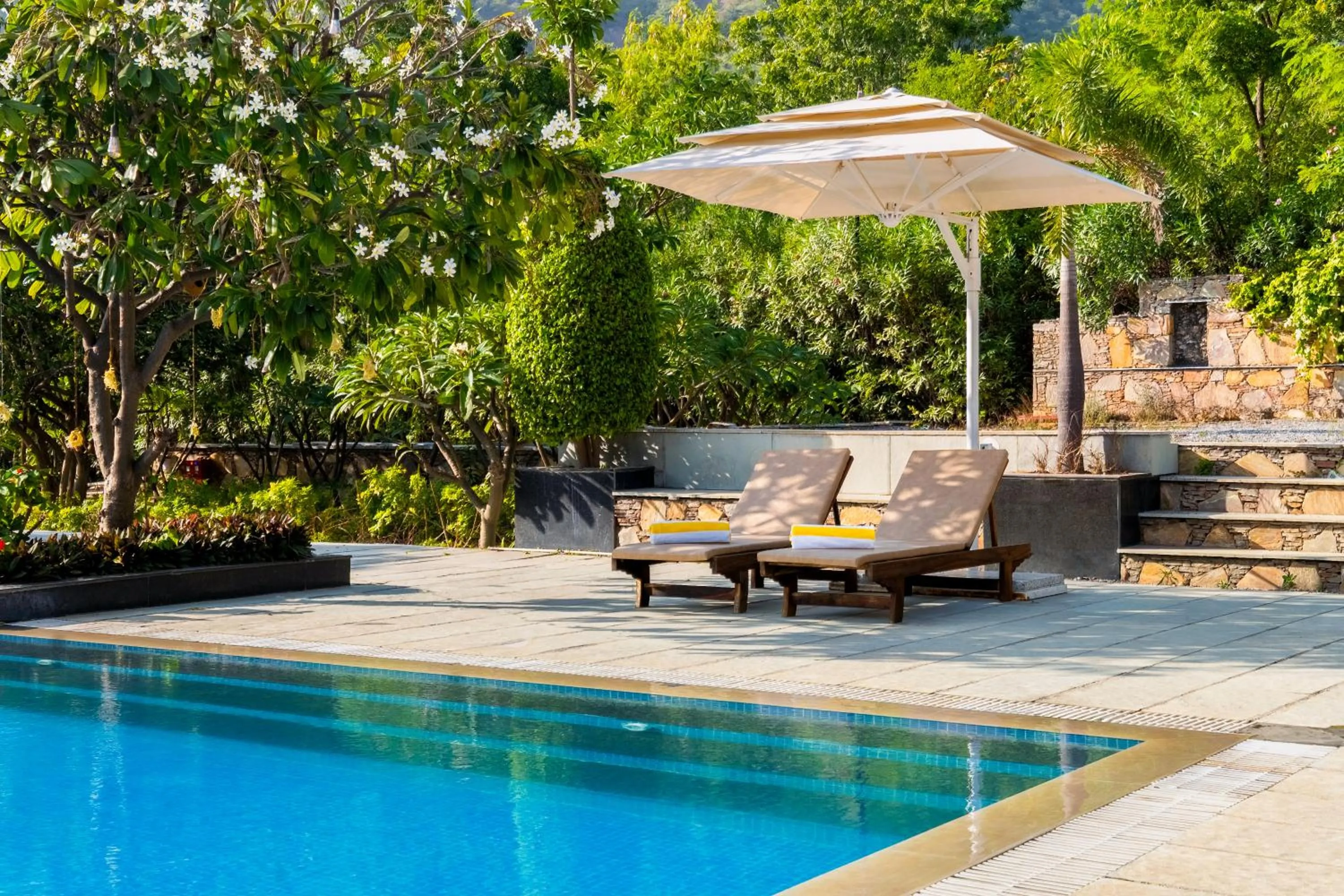 Swimming pool in Anandam - Jacuzzi & Private Pool Villas in Udaipur