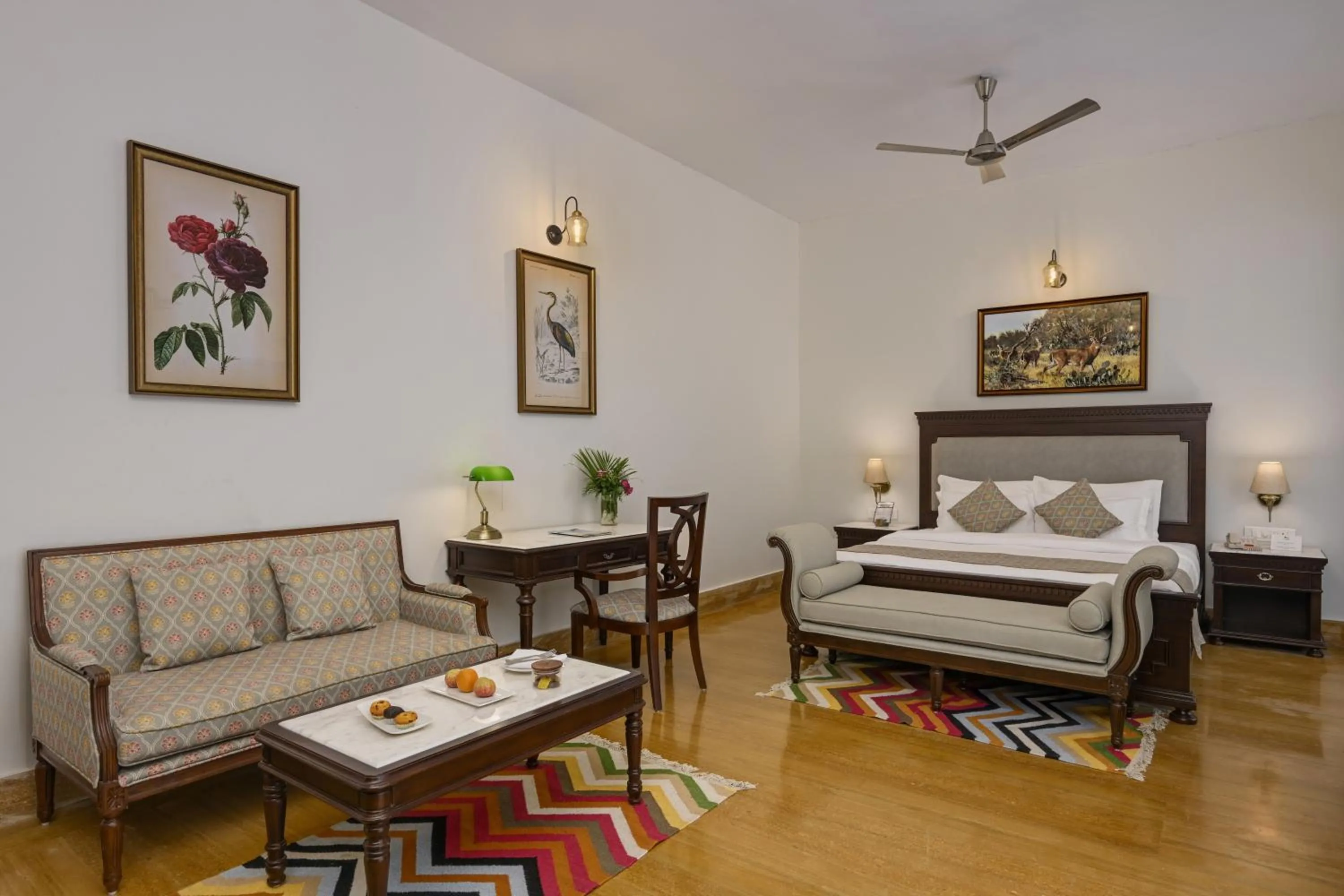 Property building, Bed in Anandam - Jacuzzi & Private Pool Villas in Udaipur