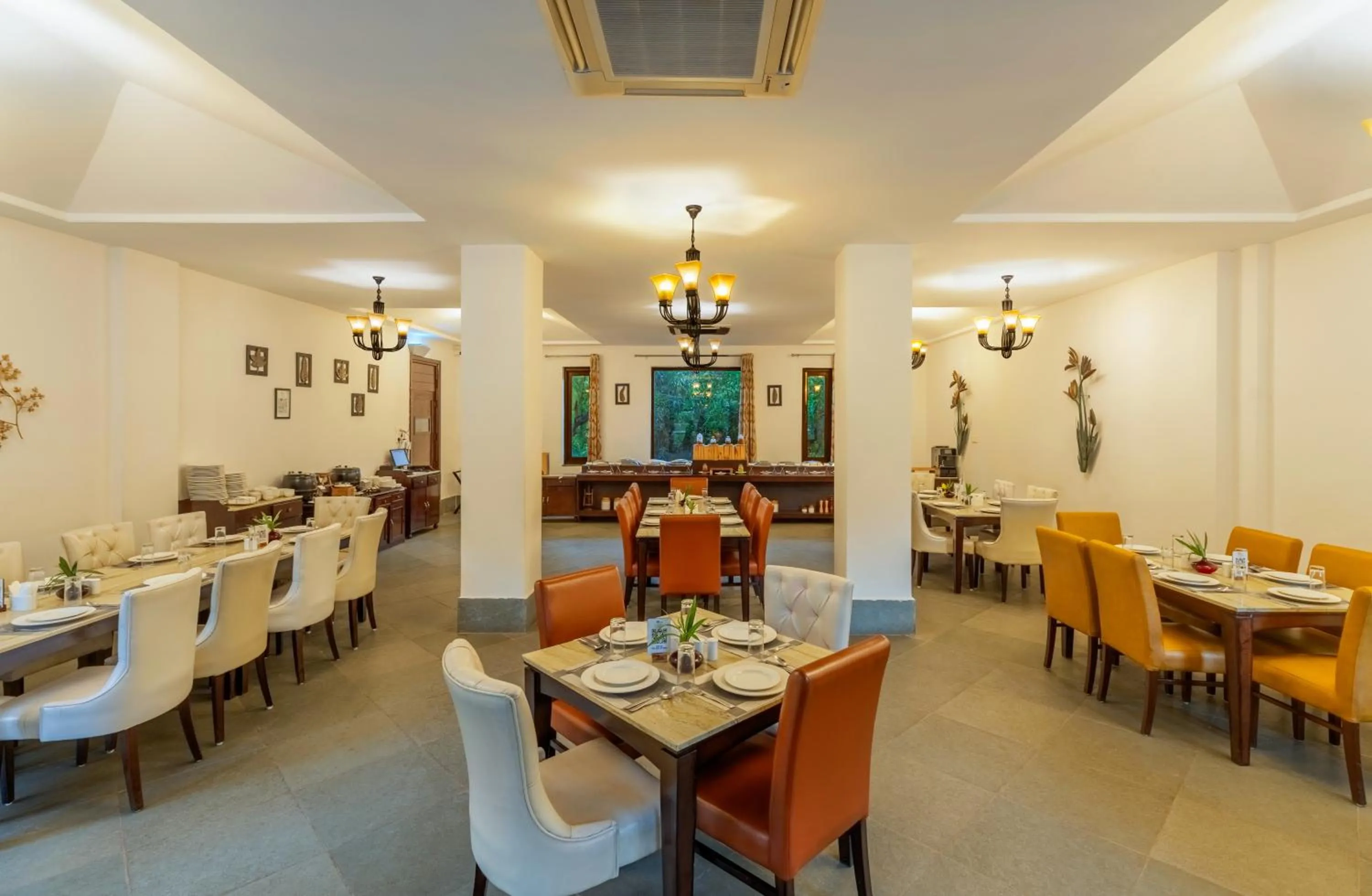 Restaurant/places to eat in Anandam - Jacuzzi & Private Pool Villas in Udaipur