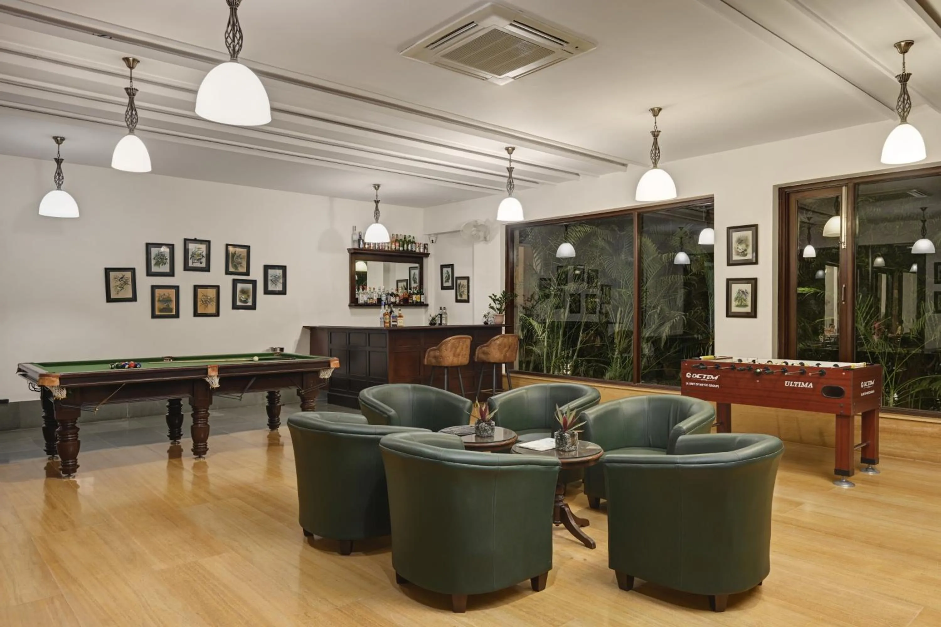 Game Room in Anandam - Jacuzzi & Private Pool Villas in Udaipur