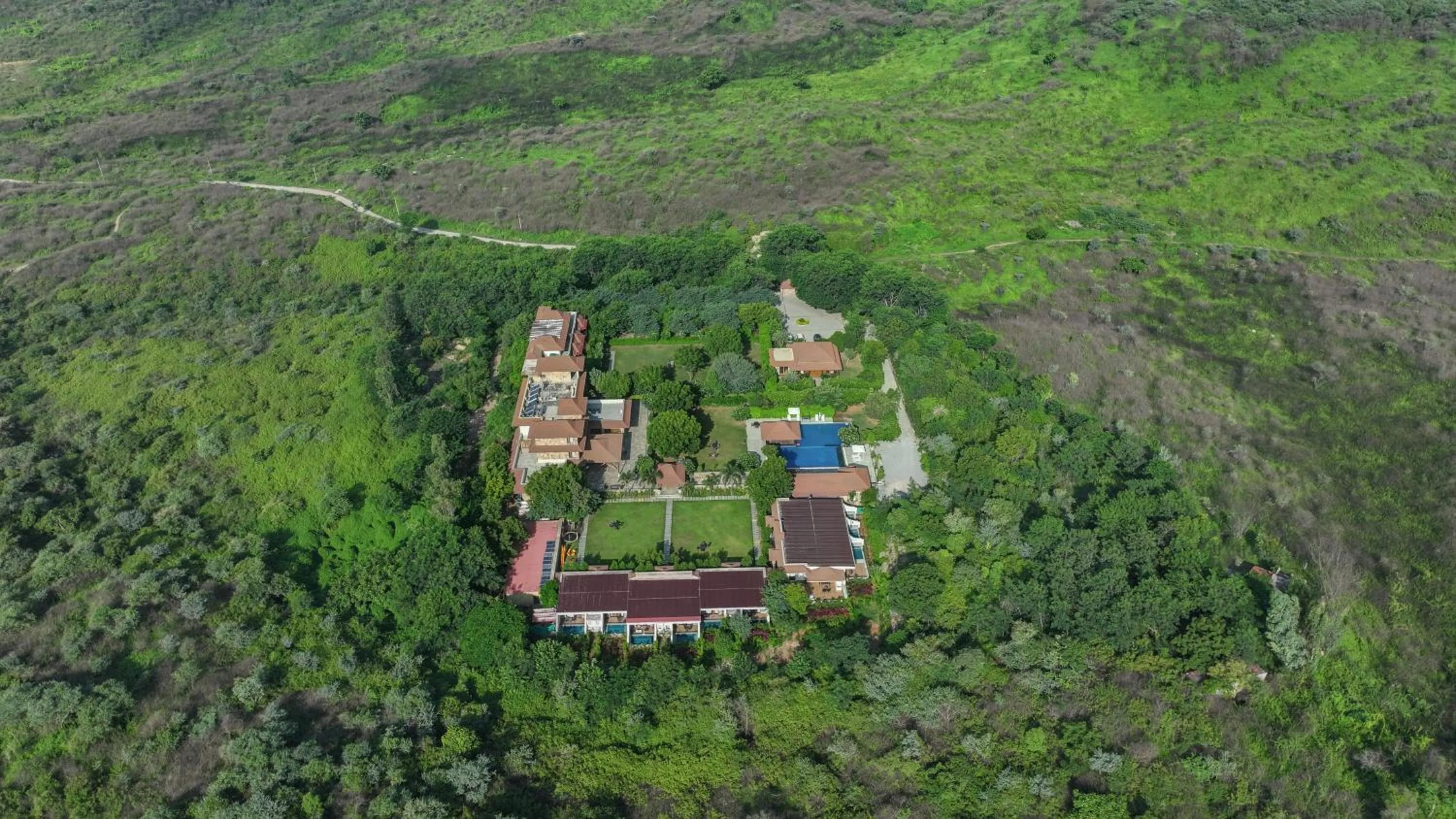 Property building in Anandam - Jacuzzi & Private Pool Villas in Udaipur
