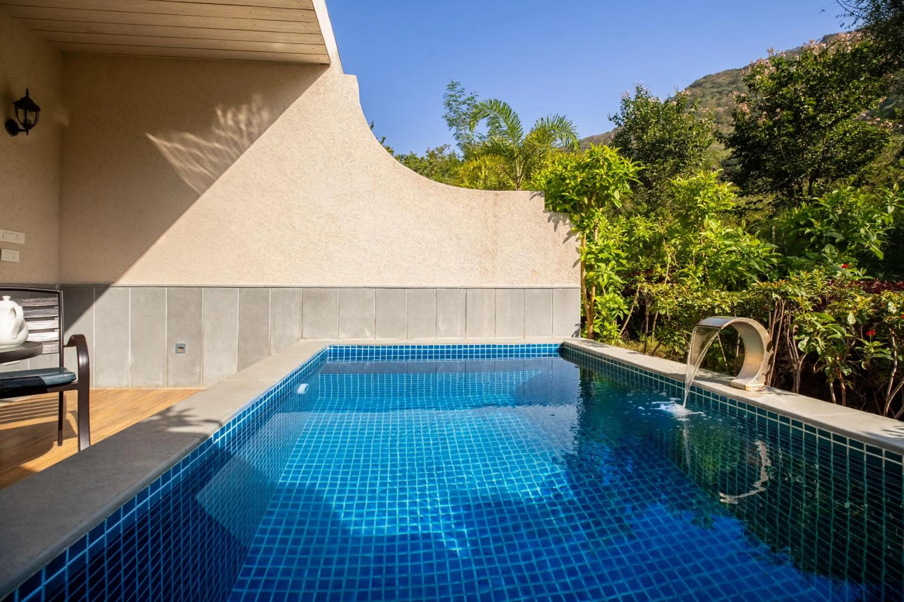 Swimming pool in Anandam - Jacuzzi & Private Pool Villas in Udaipur