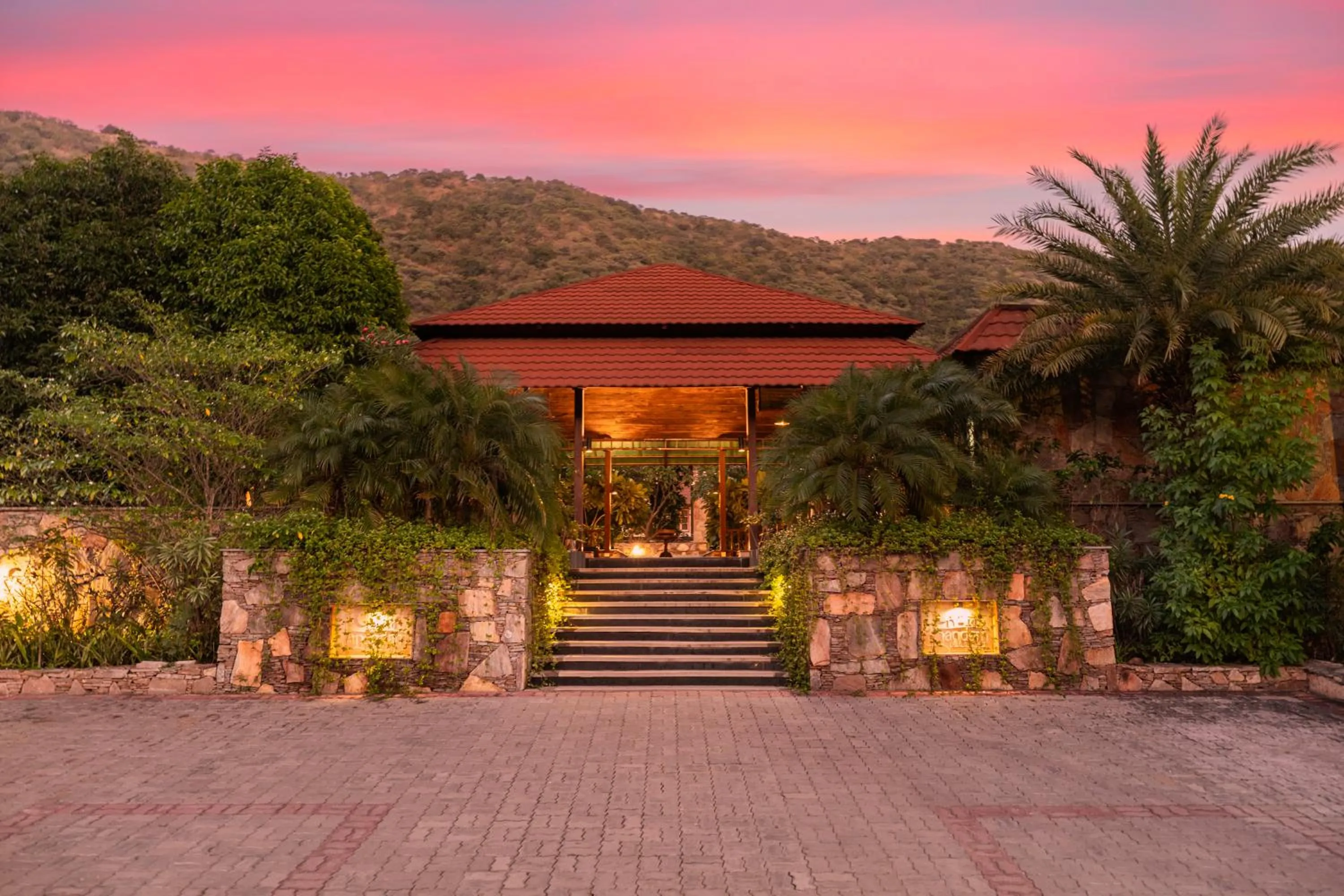 Facade/entrance in Anandam - Jacuzzi & Private Pool Villas in Udaipur