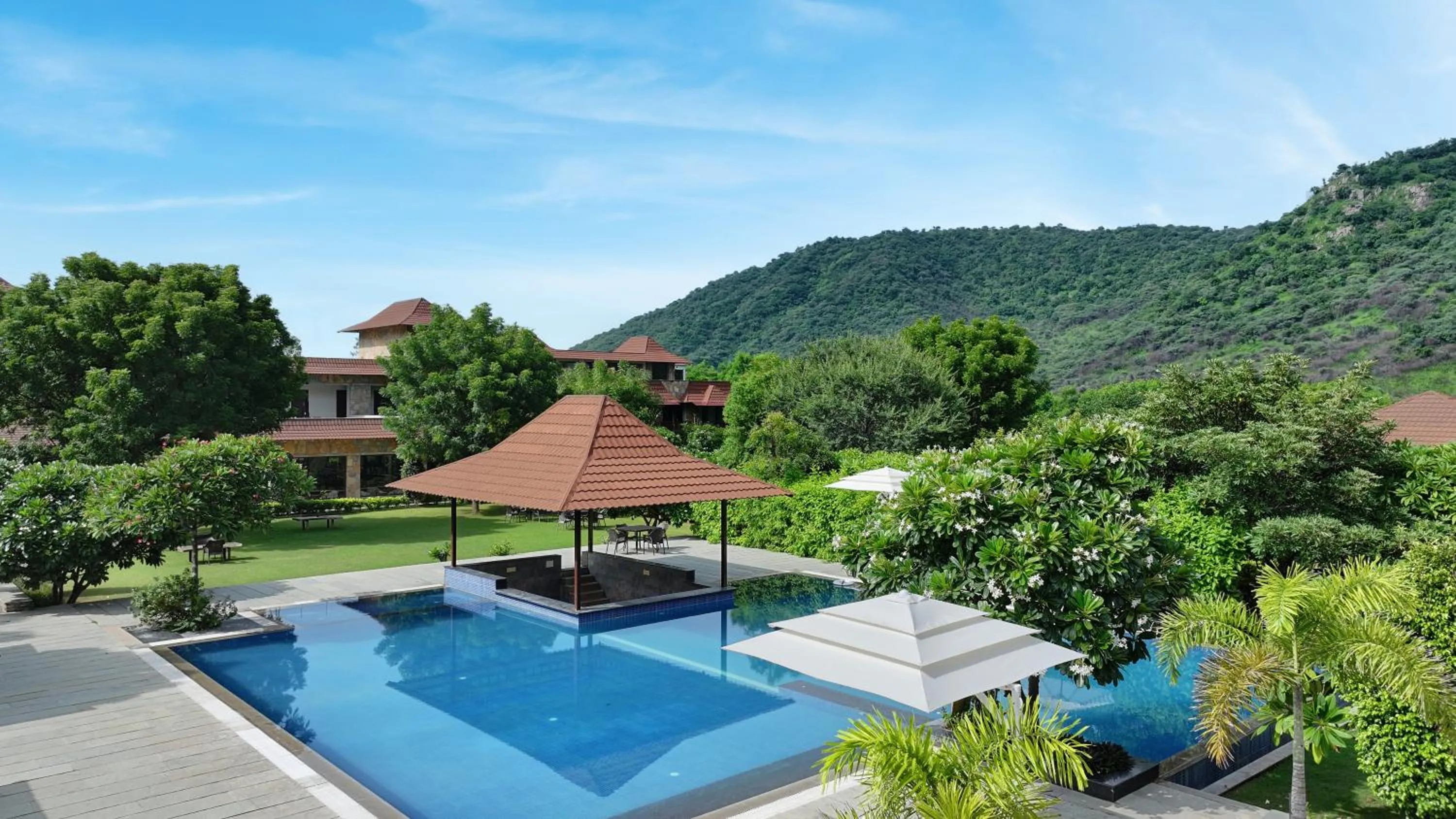 Property building in Anandam - Jacuzzi & Private Pool Villas in Udaipur
