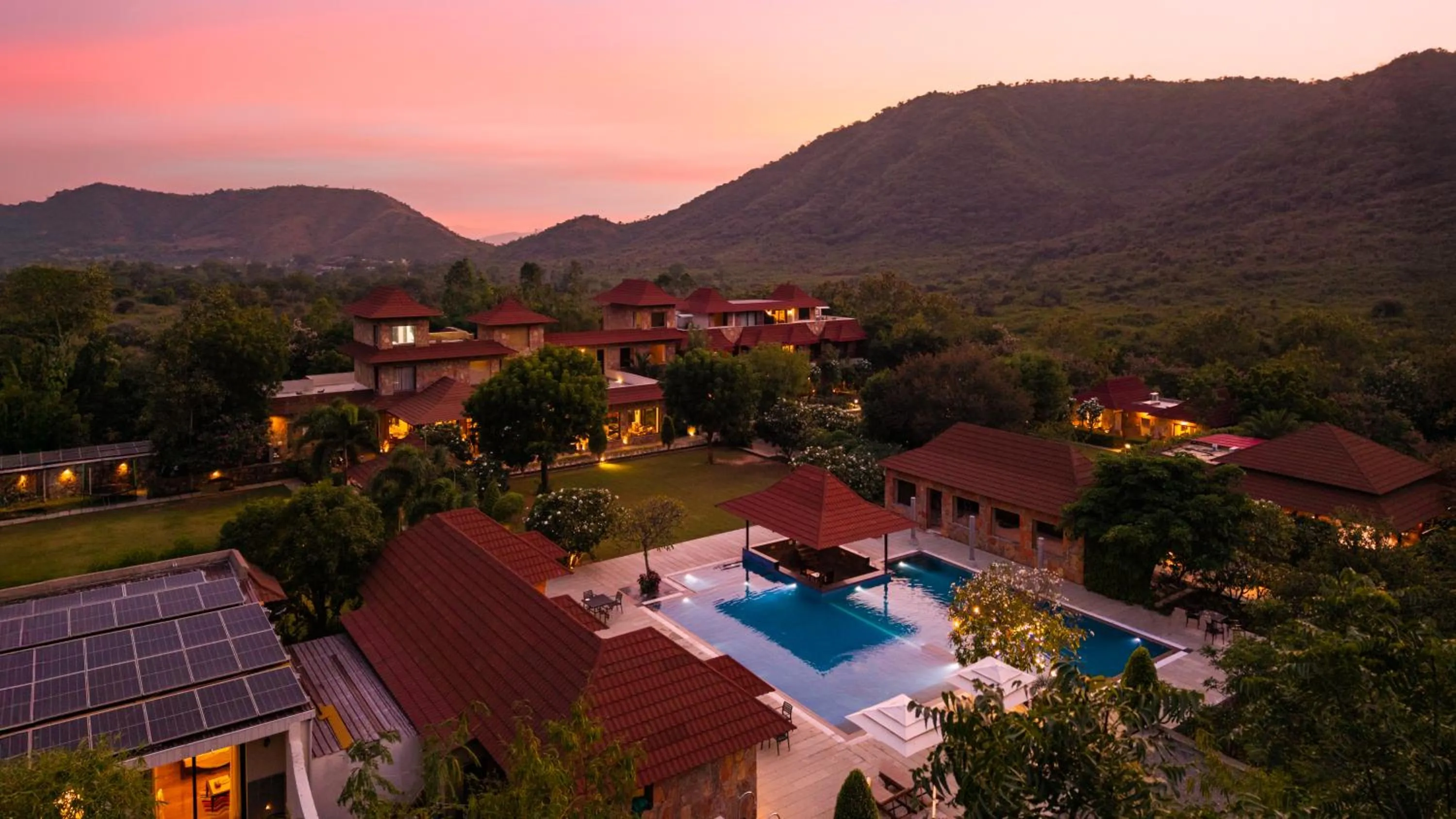View (from property/room) in Anandam - Jacuzzi & Private Pool Villas in Udaipur