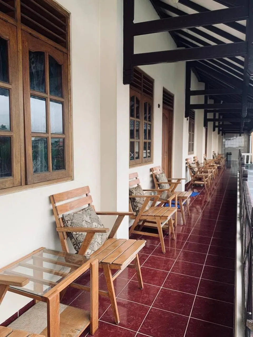 Patio in Prambanan Guesthouse