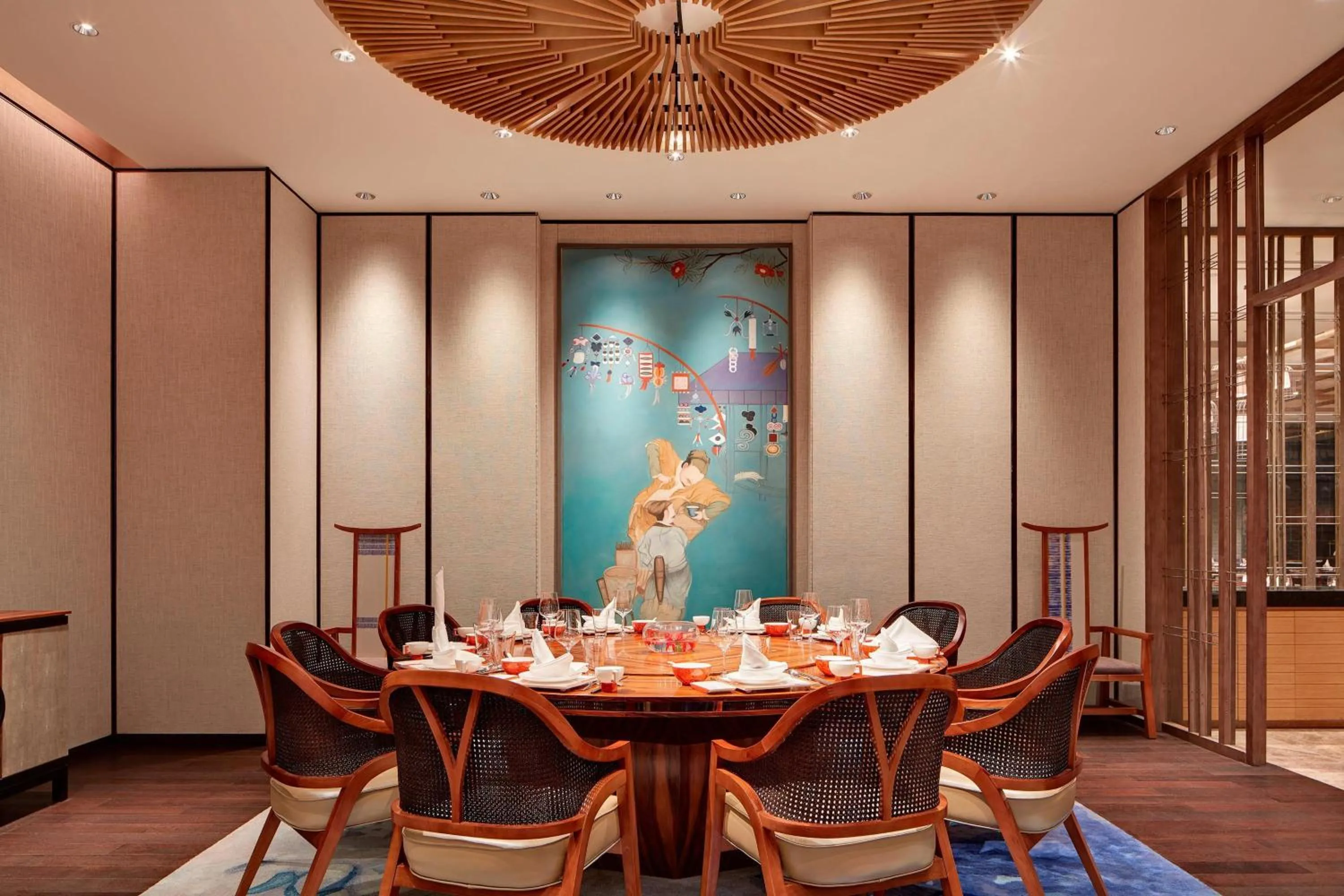 Restaurant/places to eat in Sheraton Zibo Hotel