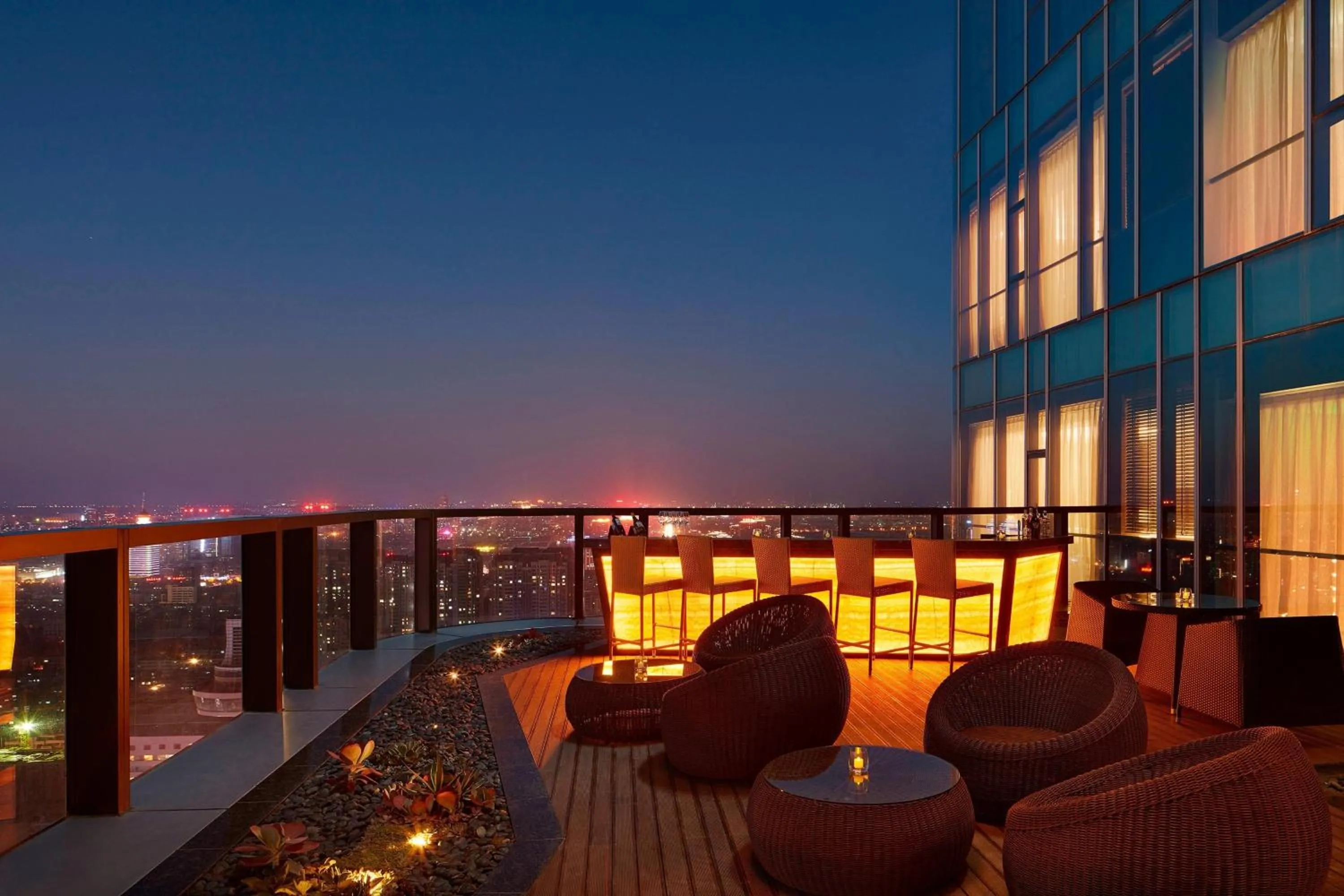 Lounge or bar in Sheraton Zibo Hotel