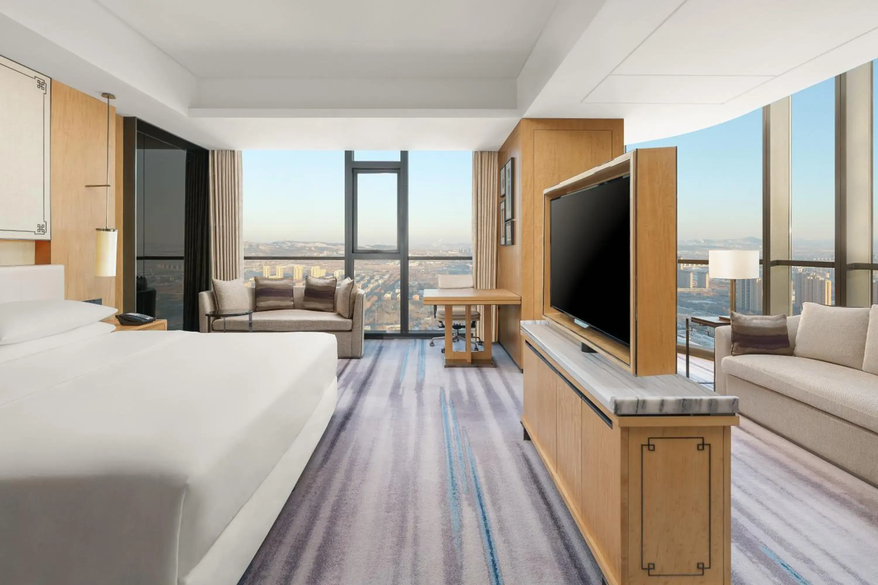 Club Grand King Bed Room, Club level, Guest room, 1 King in Sheraton Zibo Hotel Club Grand King Bed Room, Club level, Guest room, 1 King in Sheraton Zibo Hotel