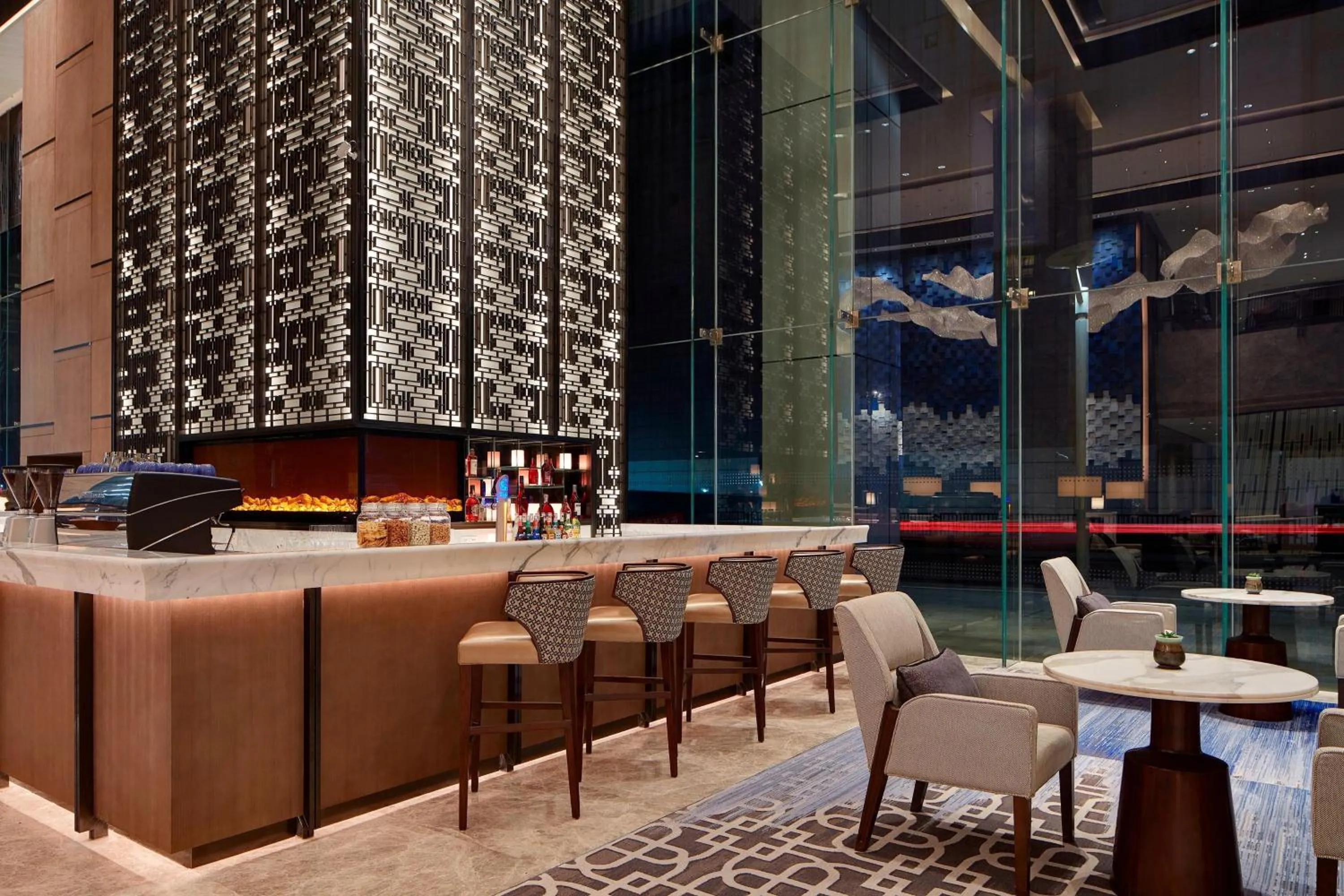 Lobby or reception in Sheraton Zibo Hotel