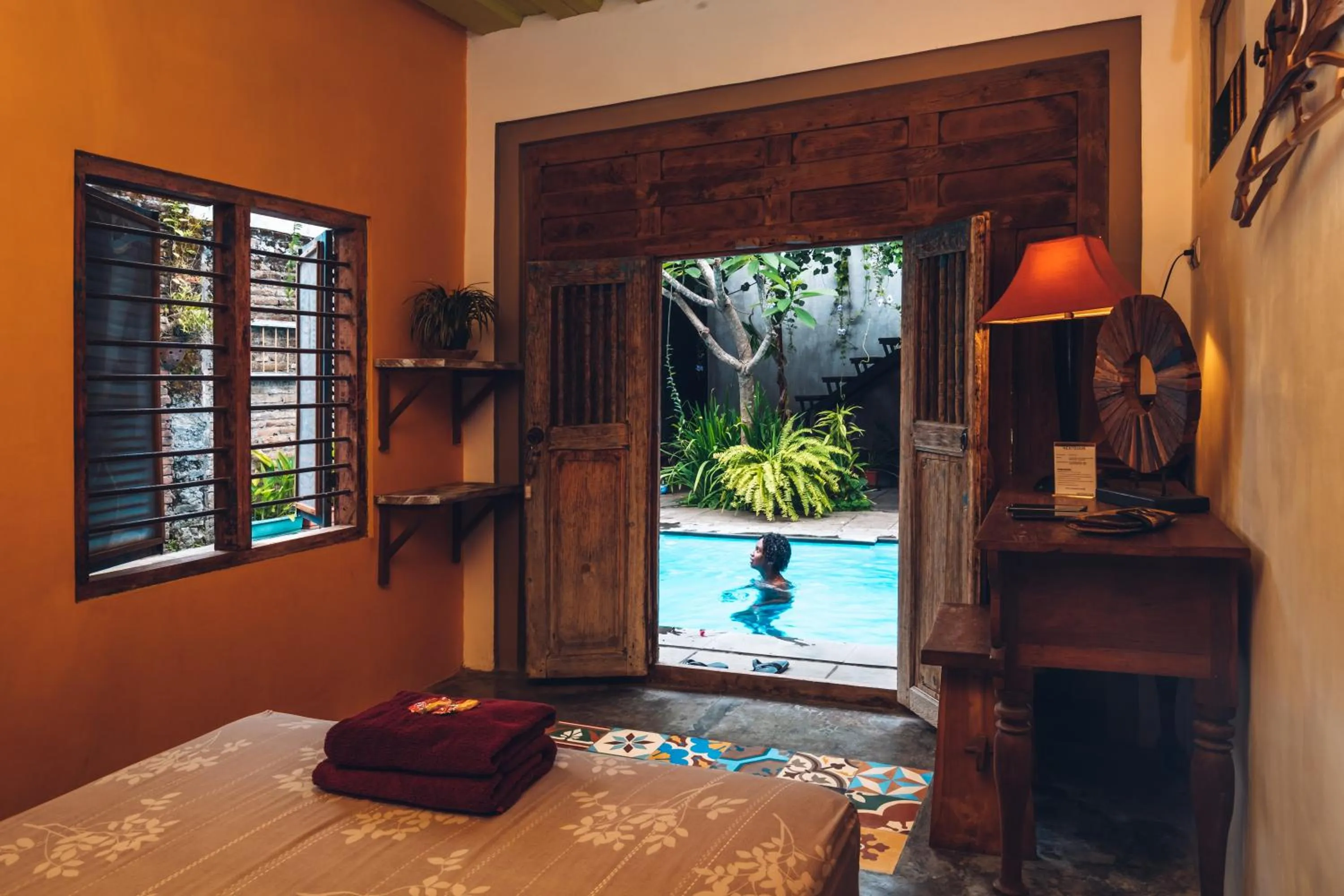 Bed in Nextdoor Rooms