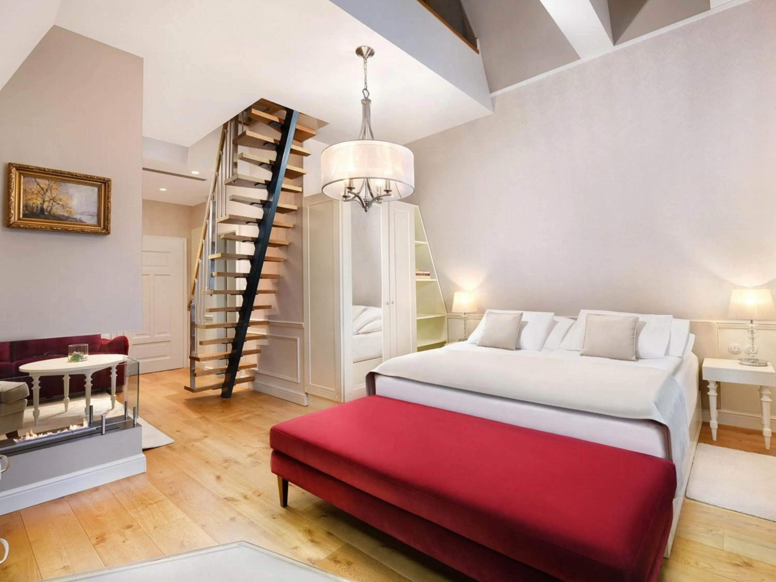 Bed in Hotel Lomnica