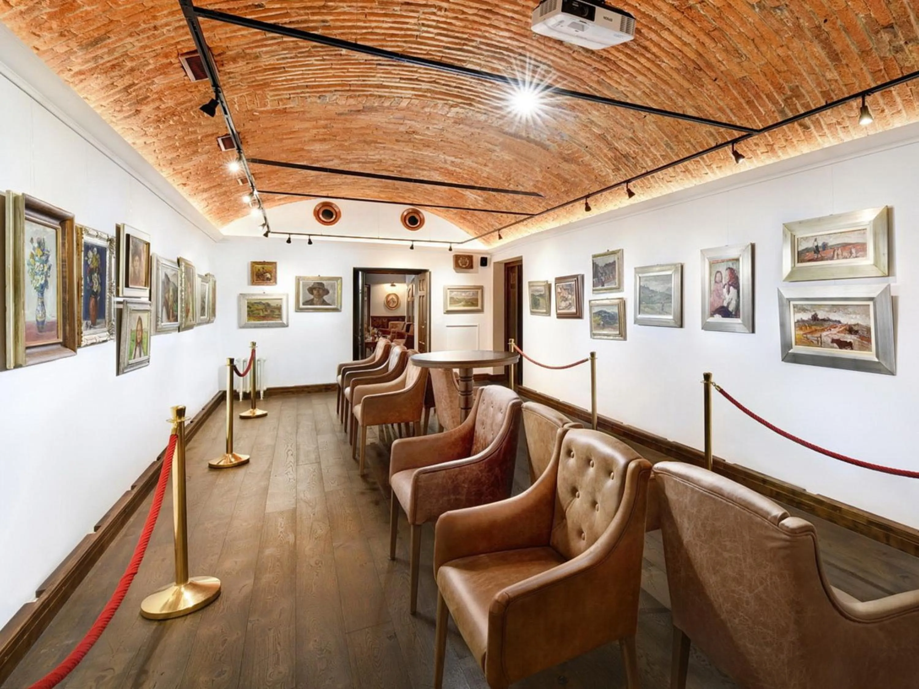 Seating area in Hotel Lomnica