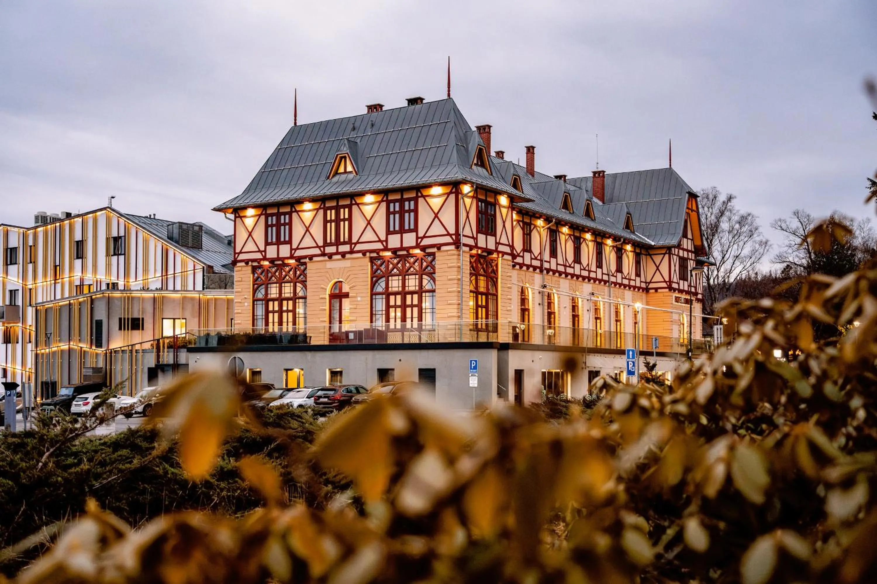 Property building in Hotel Lomnica