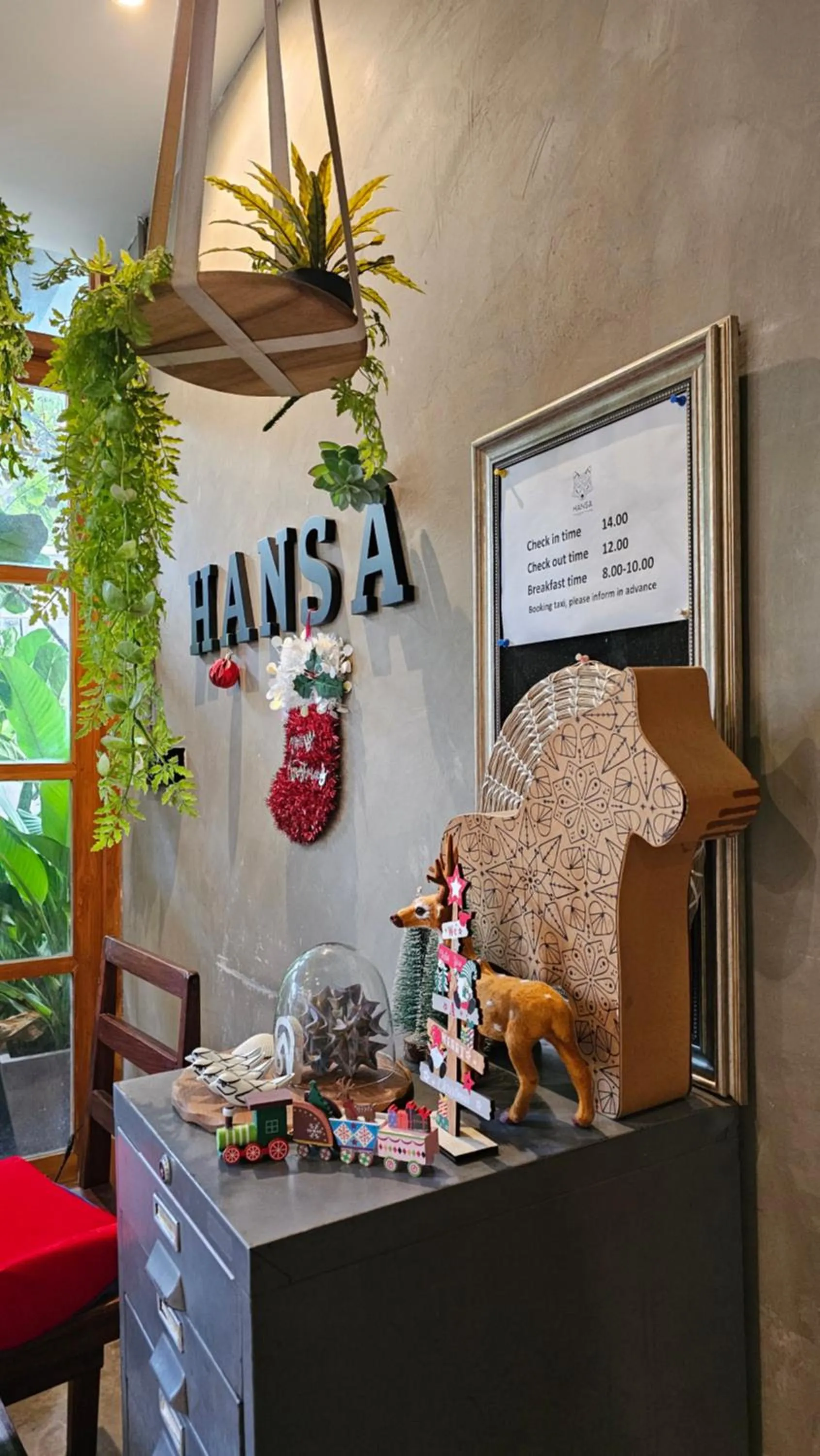 Living room in Hansa Bangkok House