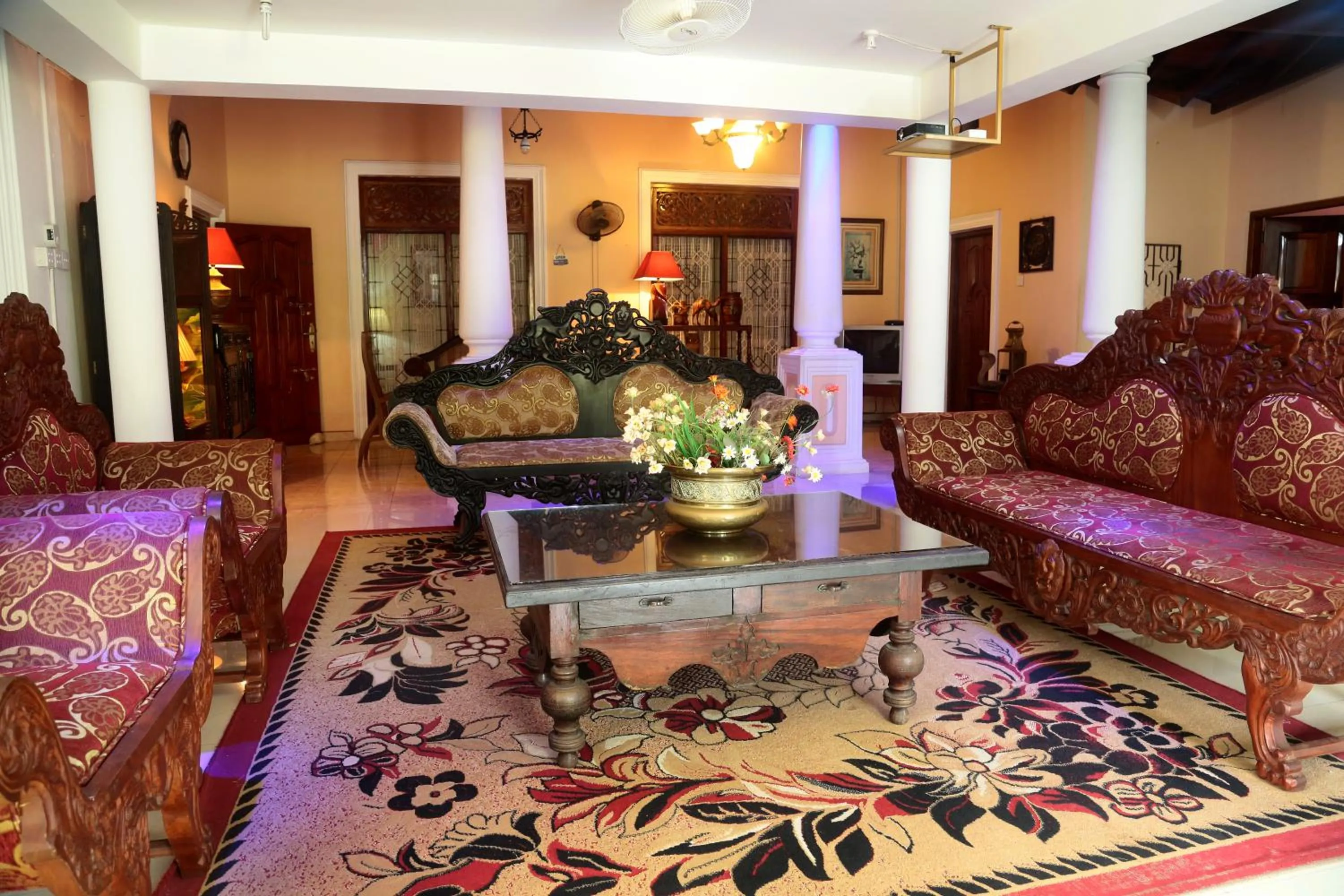 Lobby or reception in The Castle