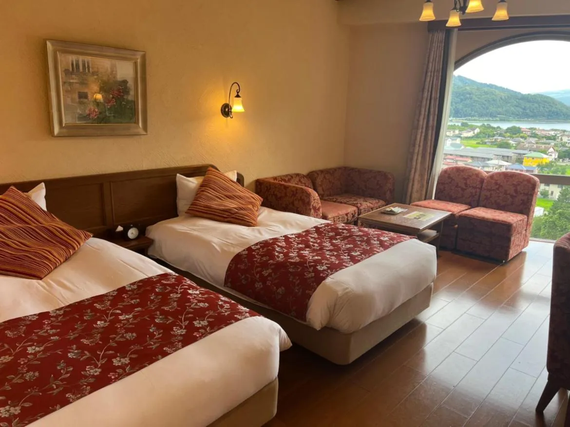 Bedroom, Bed in La Vista Fujikawaguchiko