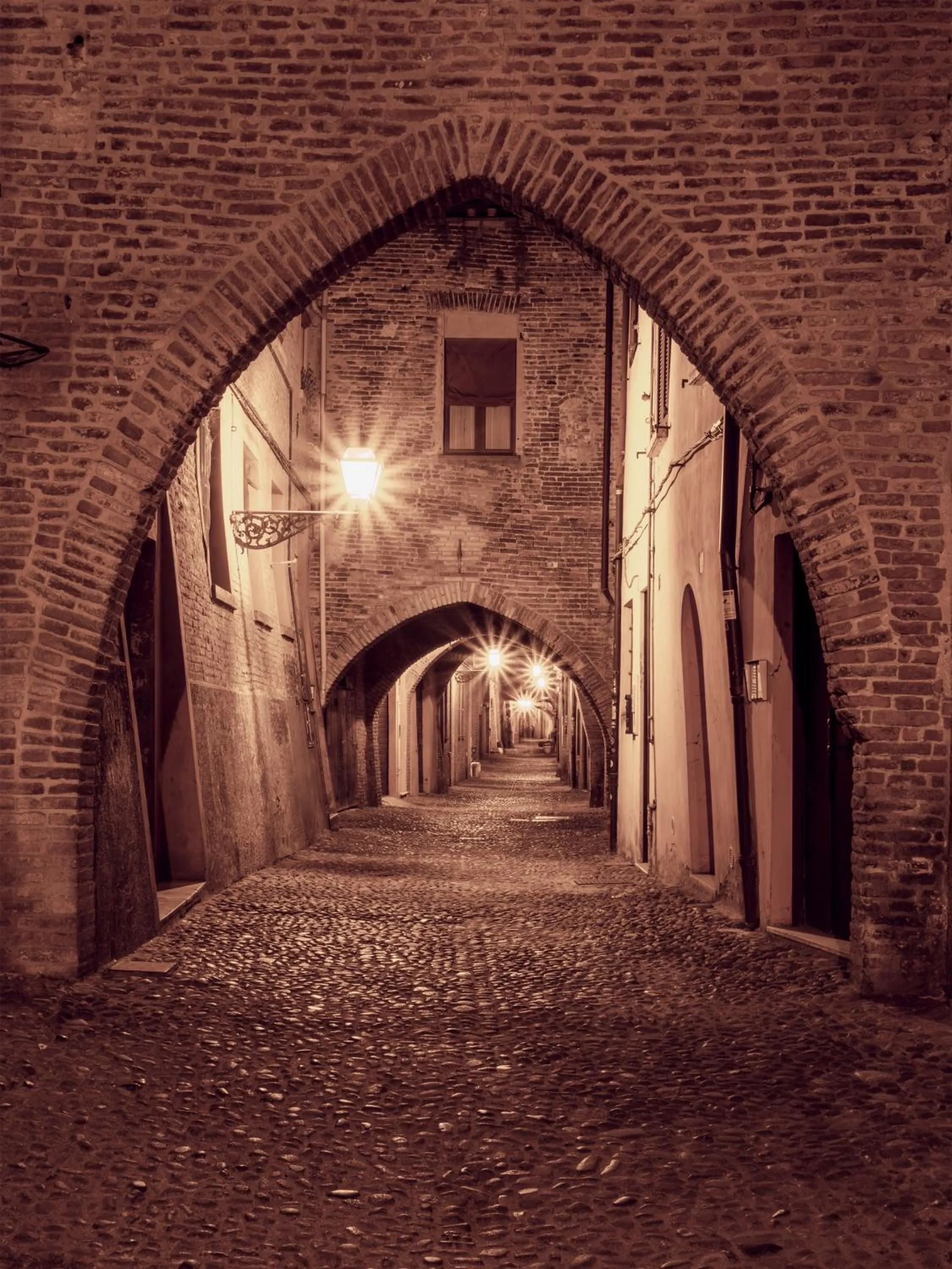 City view in Villetta d'Este