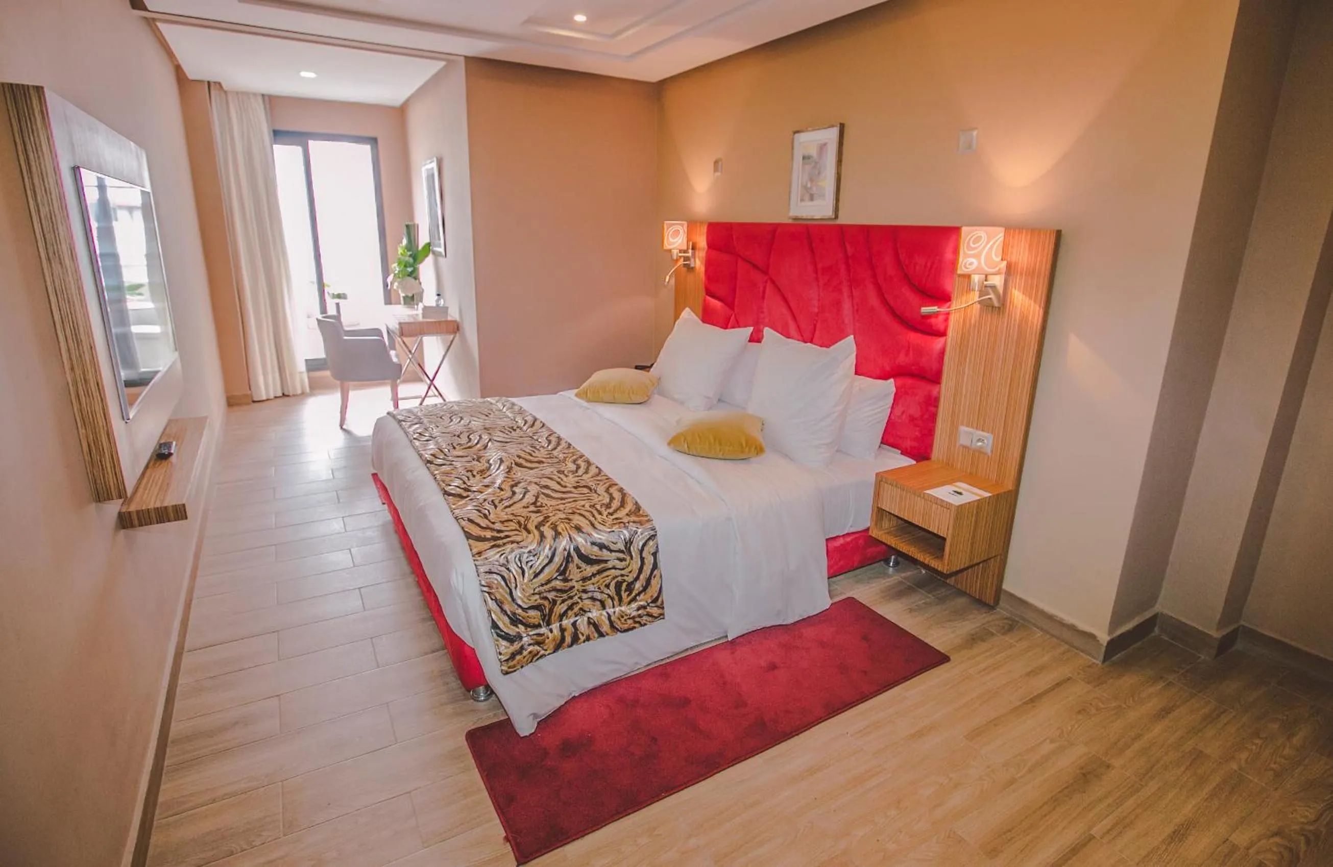 Bedroom, Bed in Hôtel Down Town Maarif