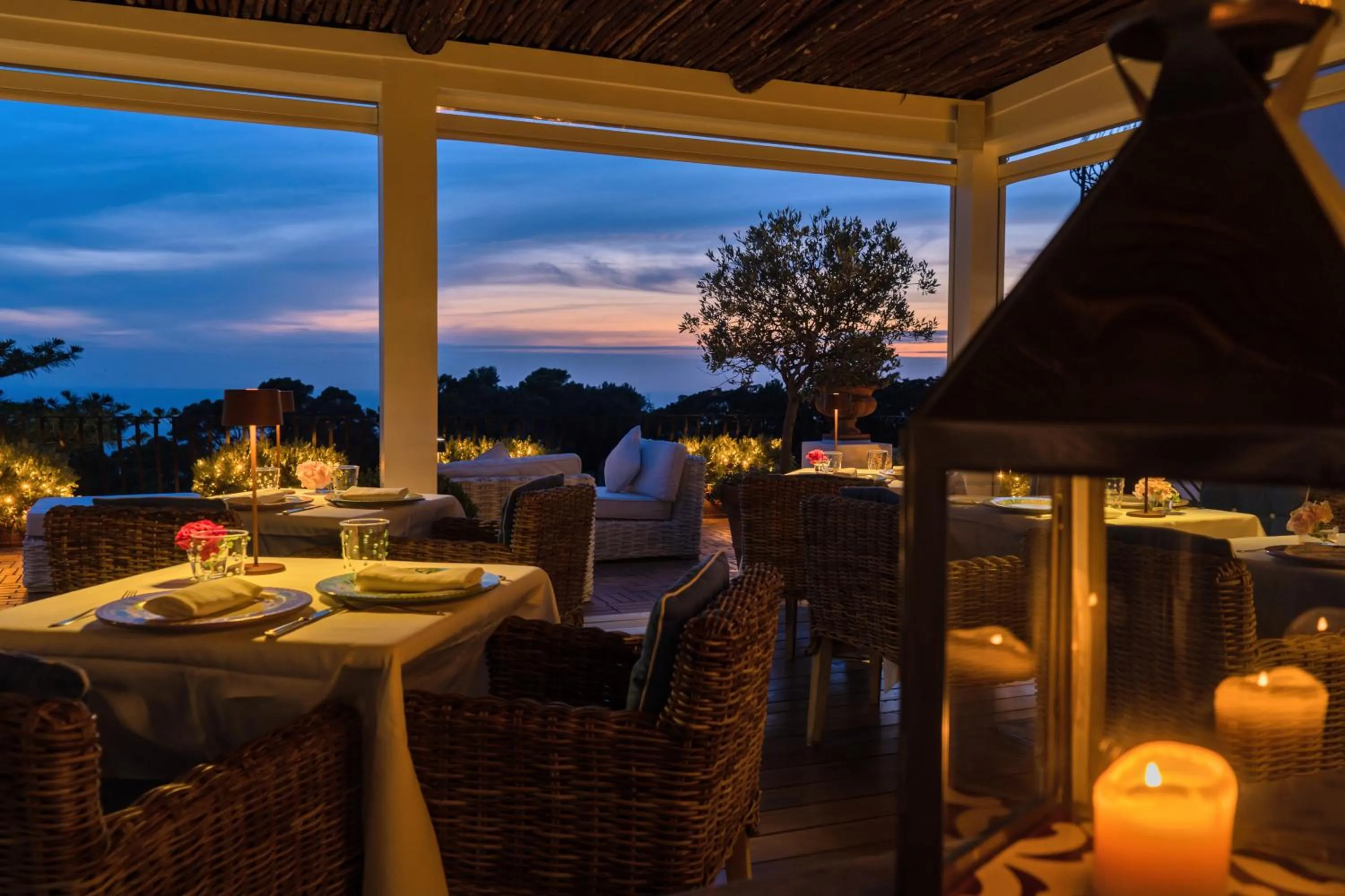 Restaurant/places to eat in Hotel La Minerva