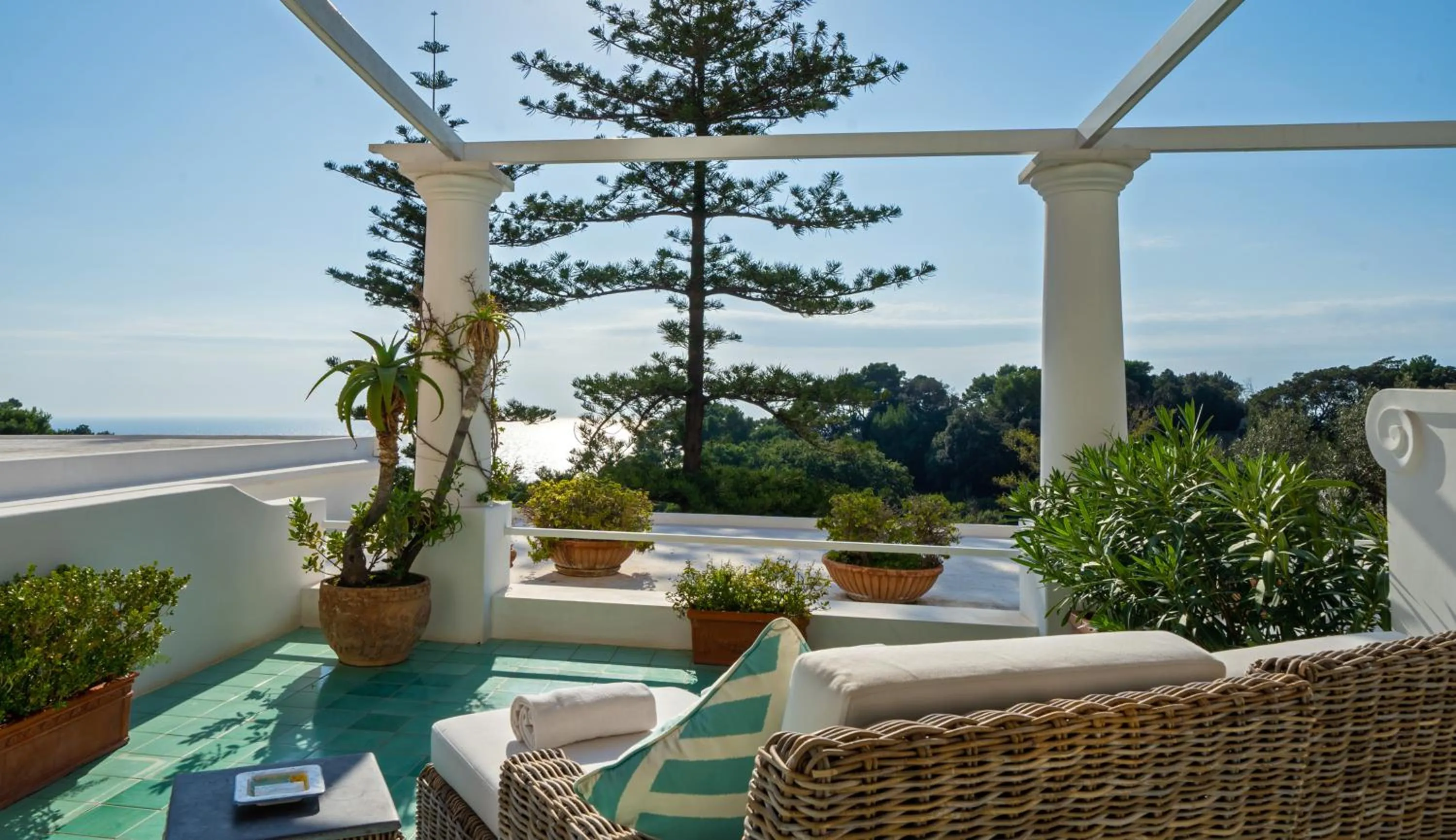 Balcony/Terrace in Hotel La Minerva