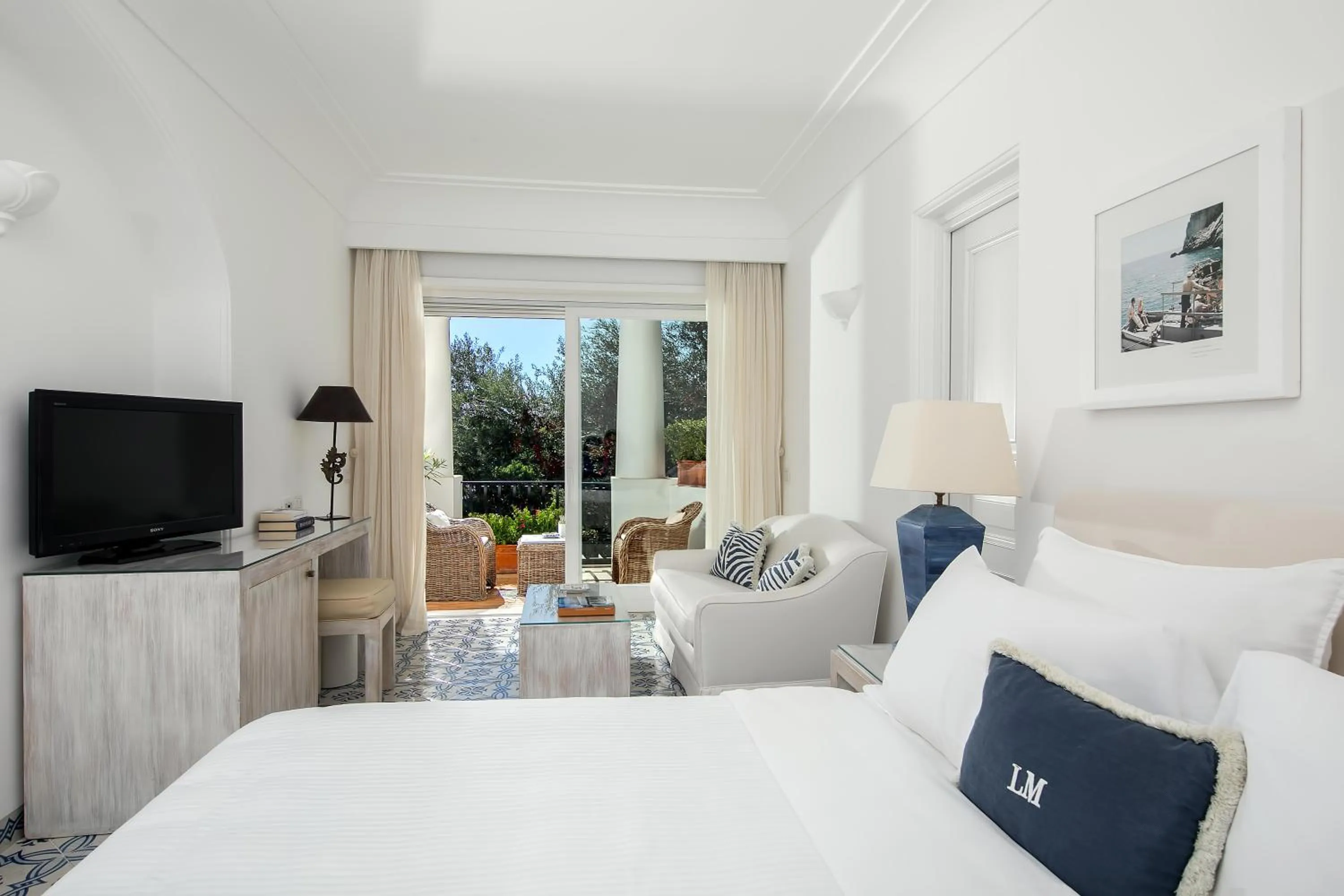 Bedroom, Bed in Hotel La Minerva