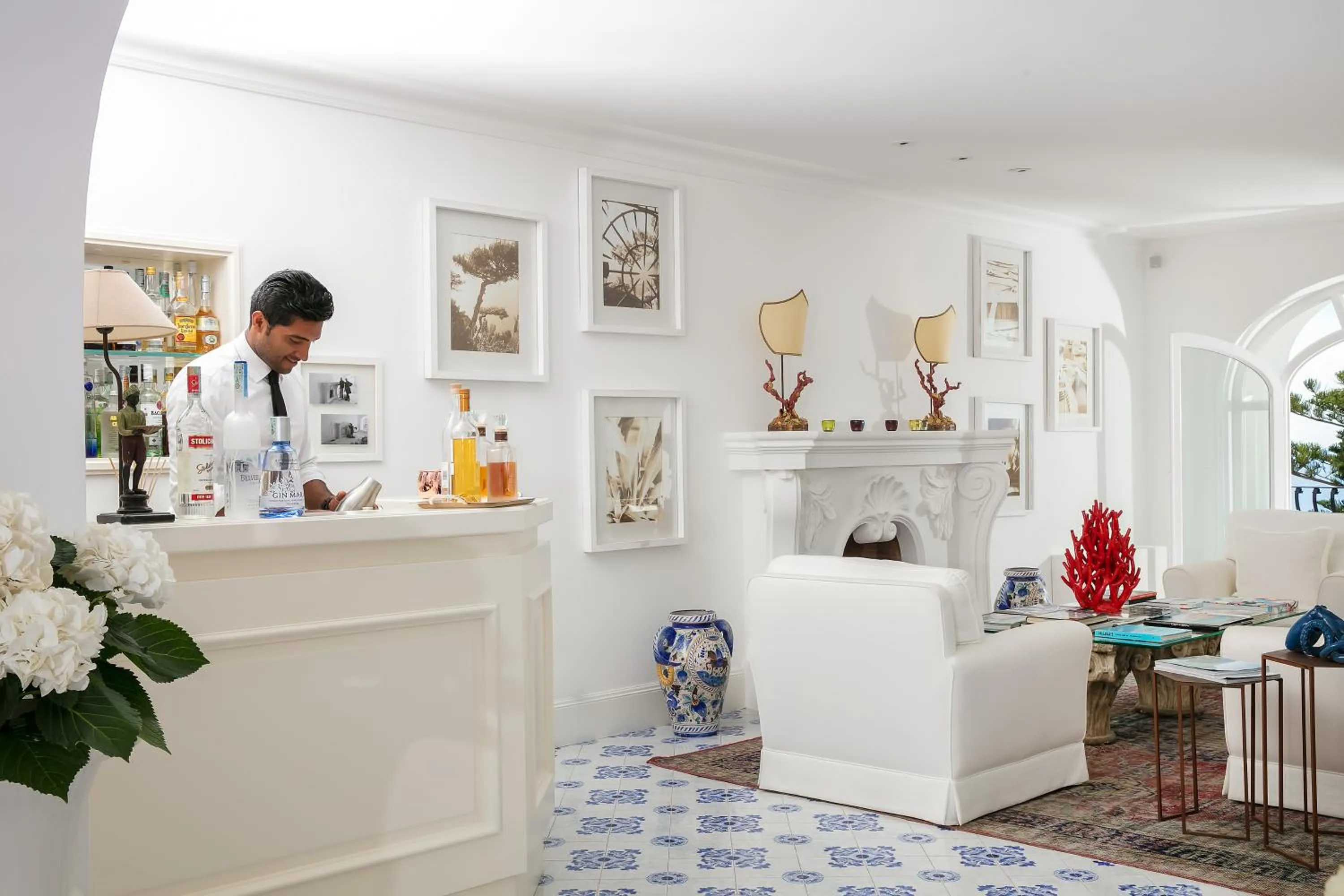 Lounge or bar in Hotel La Minerva