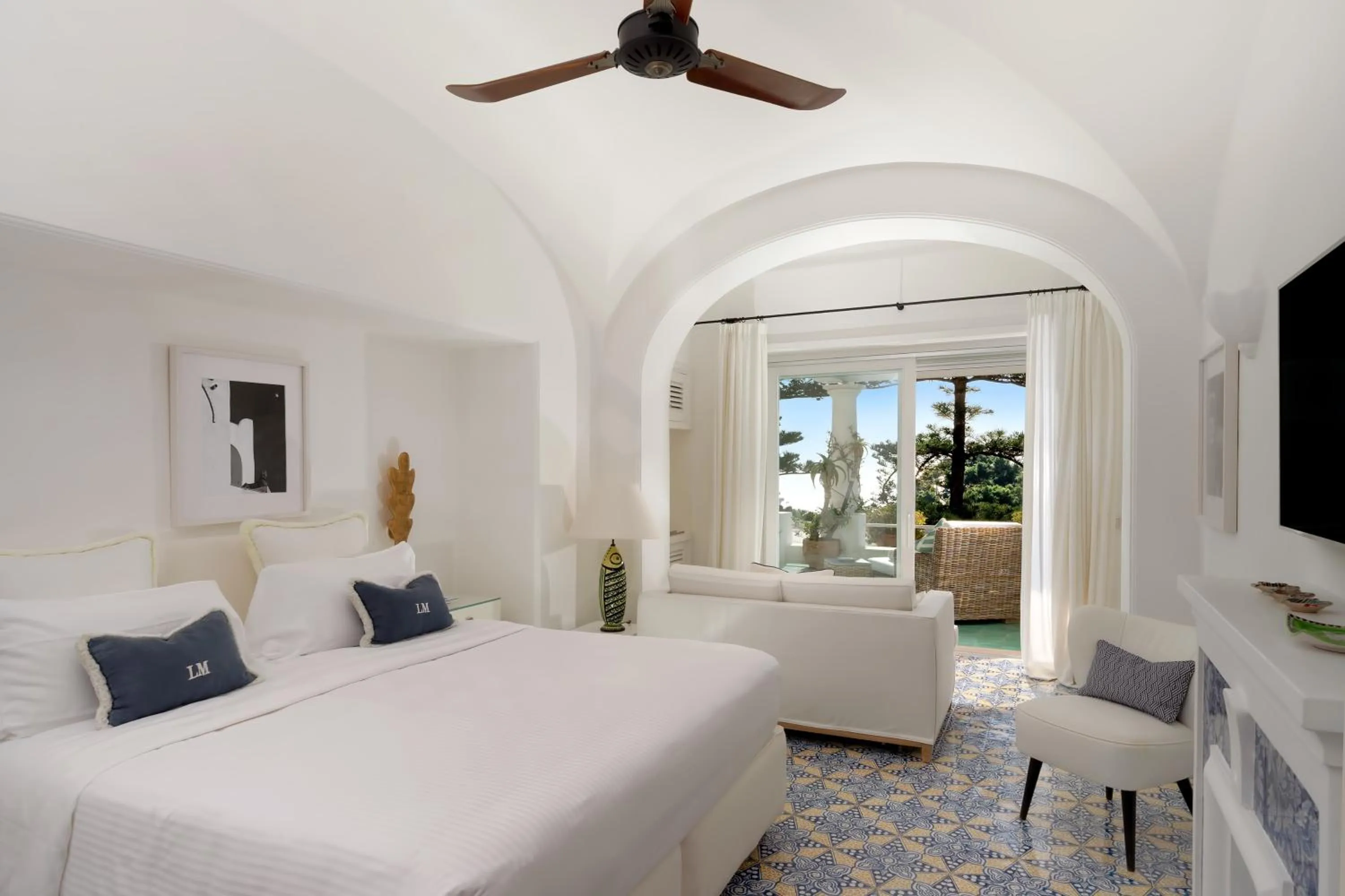 Bedroom, Bed in Hotel La Minerva