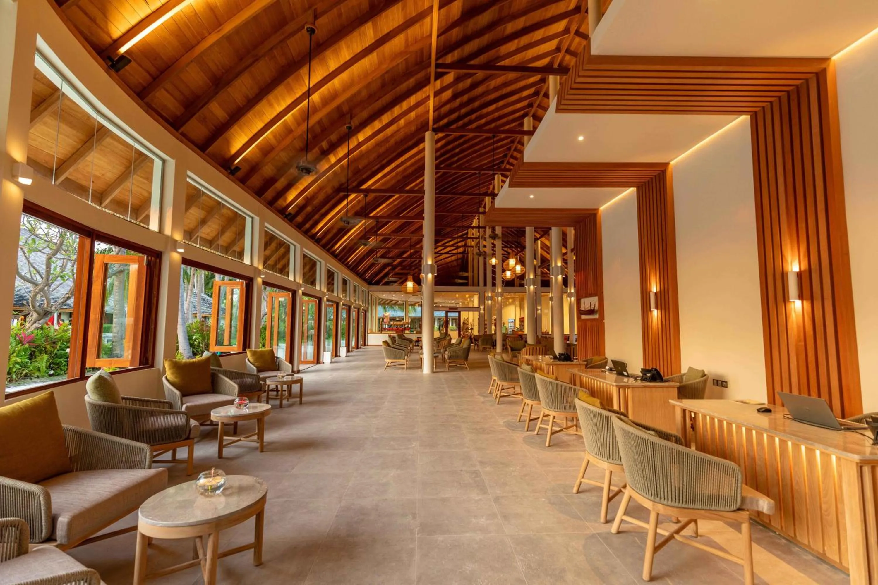 Lobby or reception in Meeru Maldives Resort Island